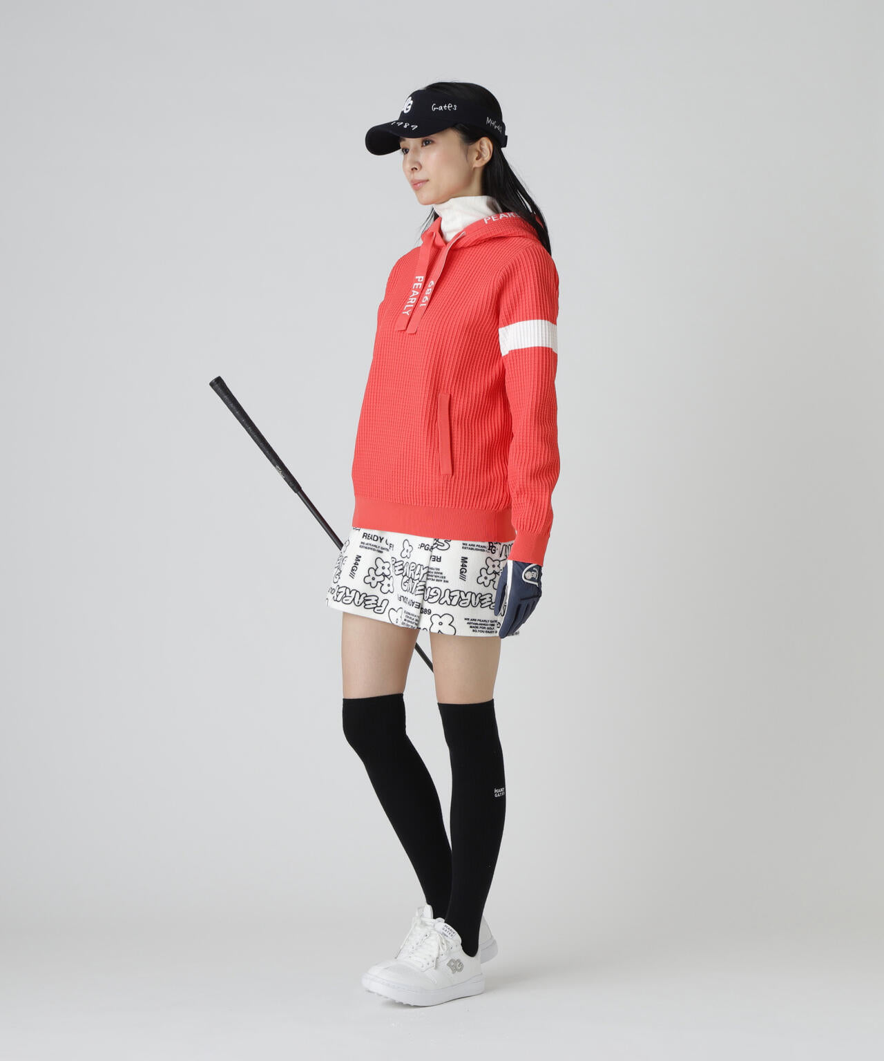 12Gダブルジャガードフーディニットプルオーバー