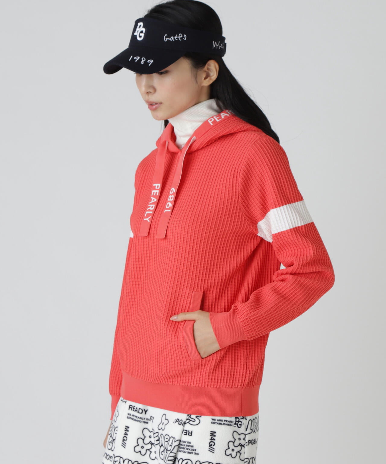 12Gダブルジャガードフーディニットプルオーバー