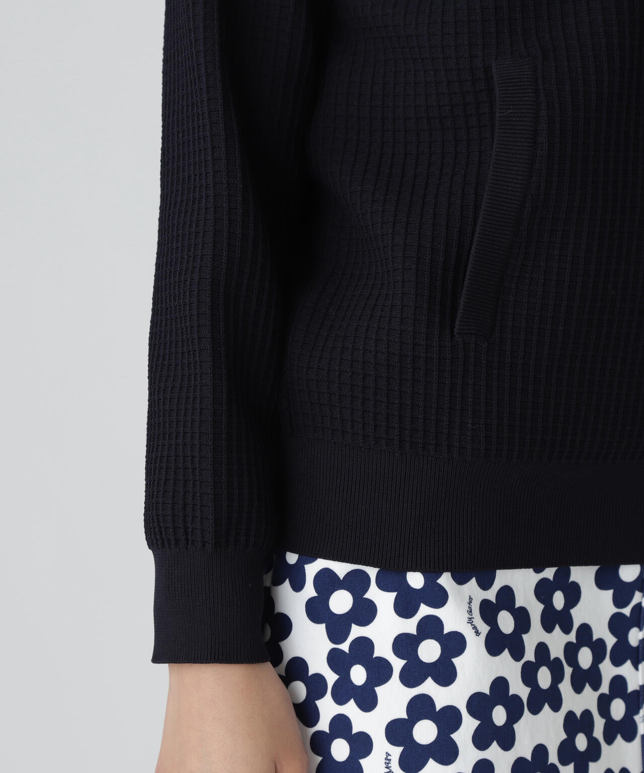 12Gダブルジャガードフーディニットプルオーバー