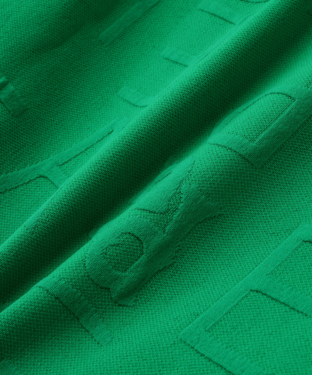 14Gクルーネックニットプルオーバー <ジャガードロゴ総柄>