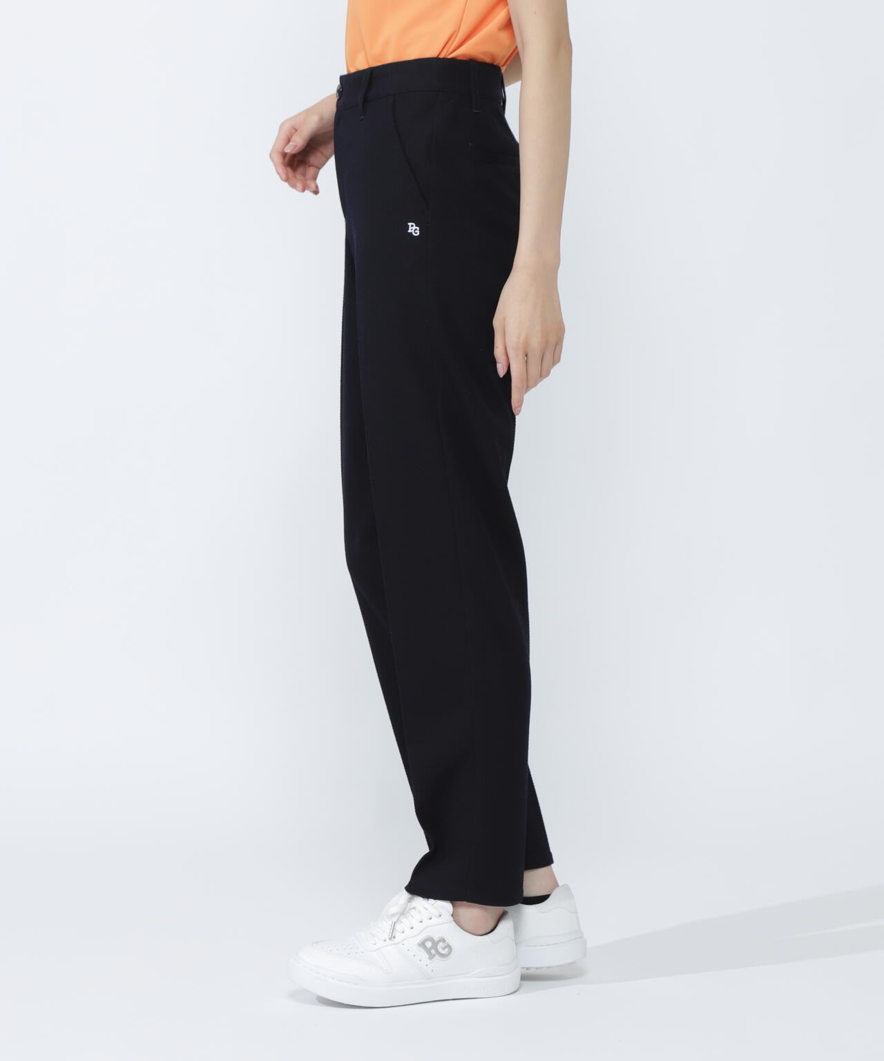 Pe/W メランジジャージ テーパードパンツ <ESSENTIAL SERIES>