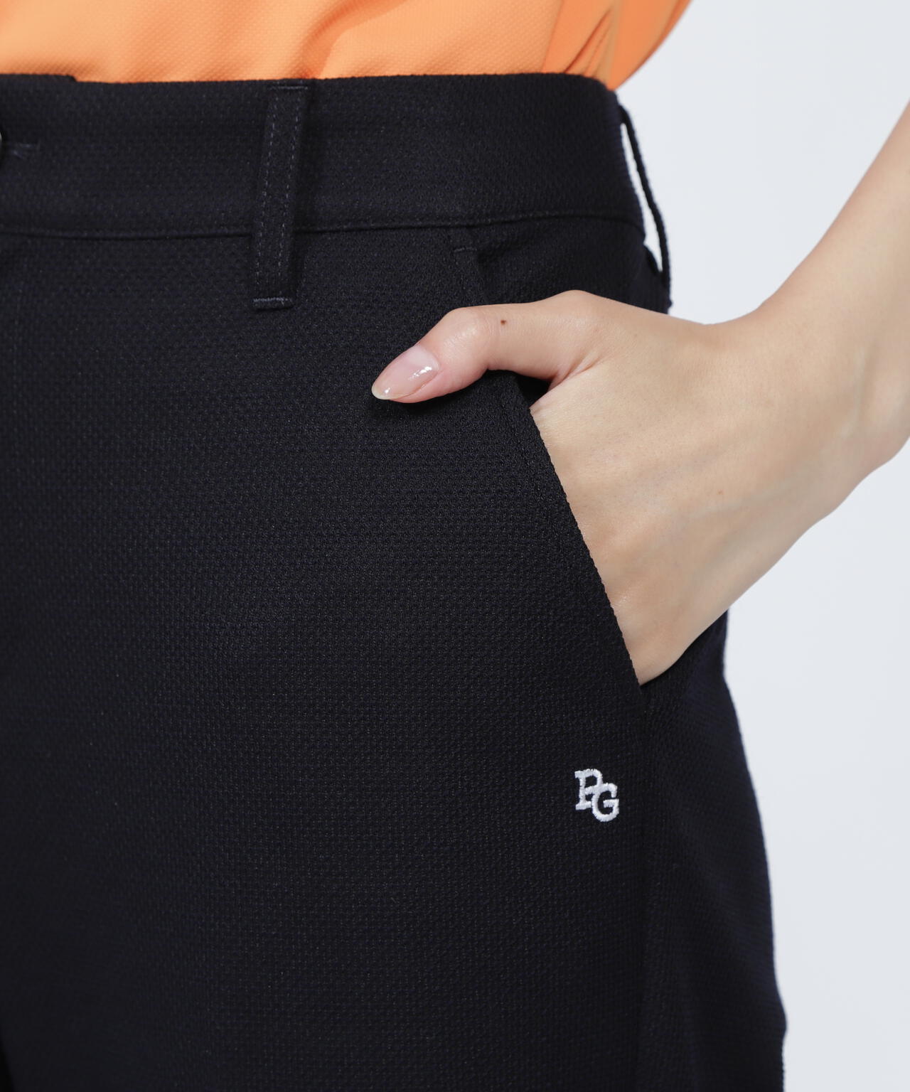 Pe/W メランジジャージ テーパードパンツ <ESSENTIAL SERIES>