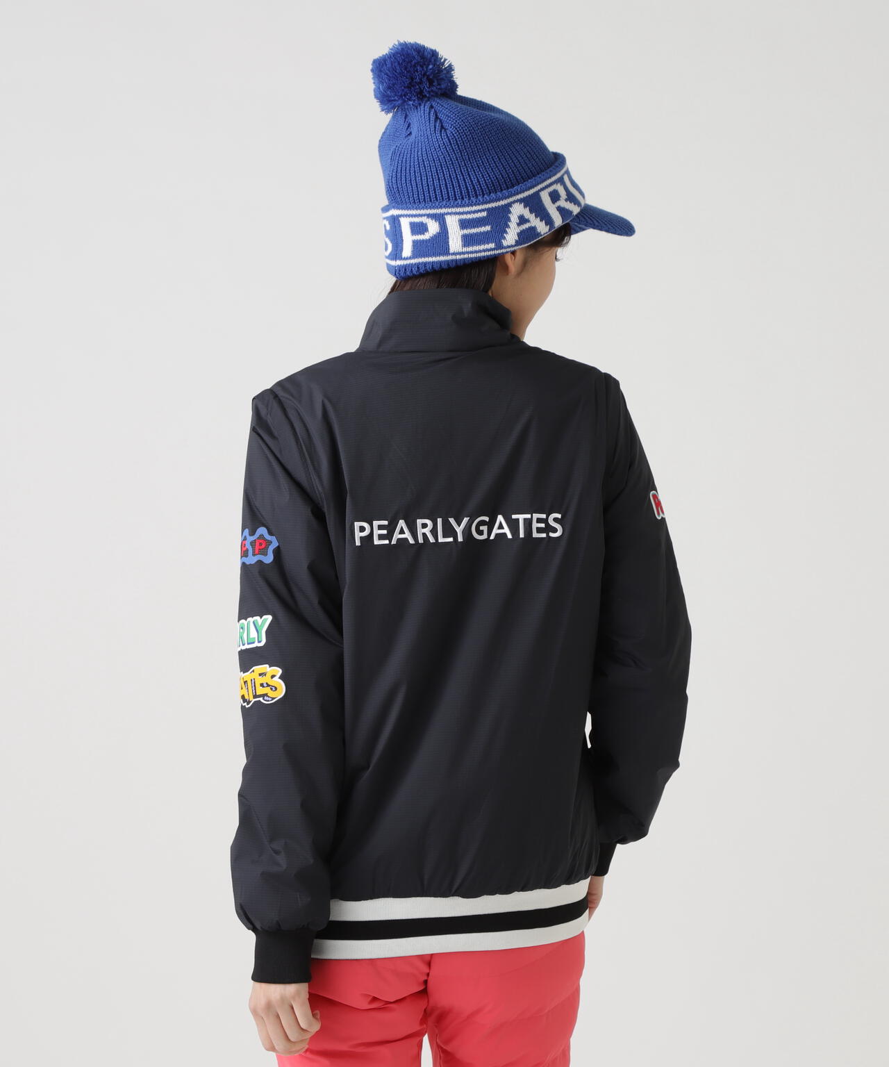 Nyストレッチリップストップ×超カルイシ中綿リバーシブルスタンドブルゾン