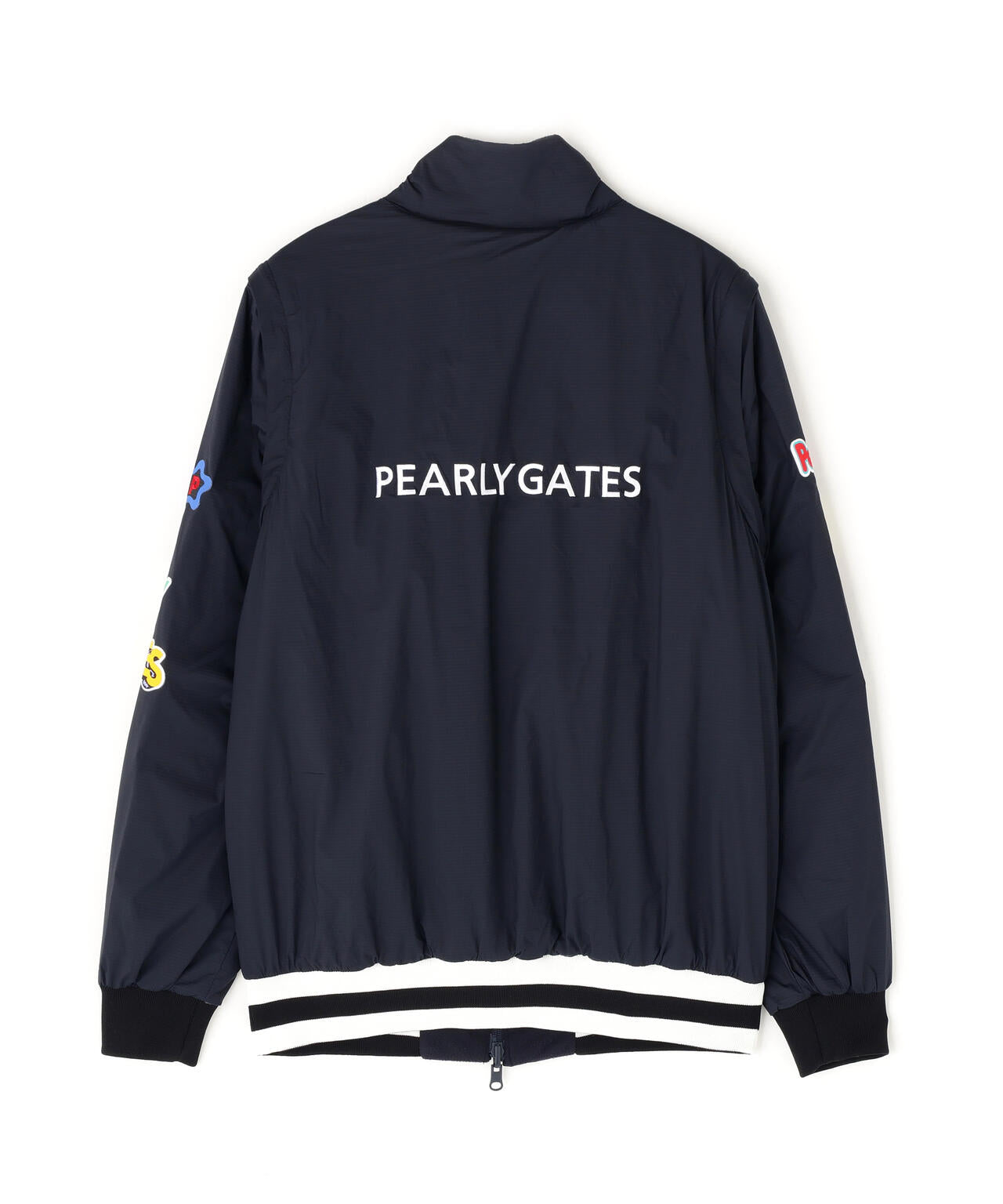 Nyストレッチリップストップ×超カルイシ中綿リバーシブルスタンドブルゾン