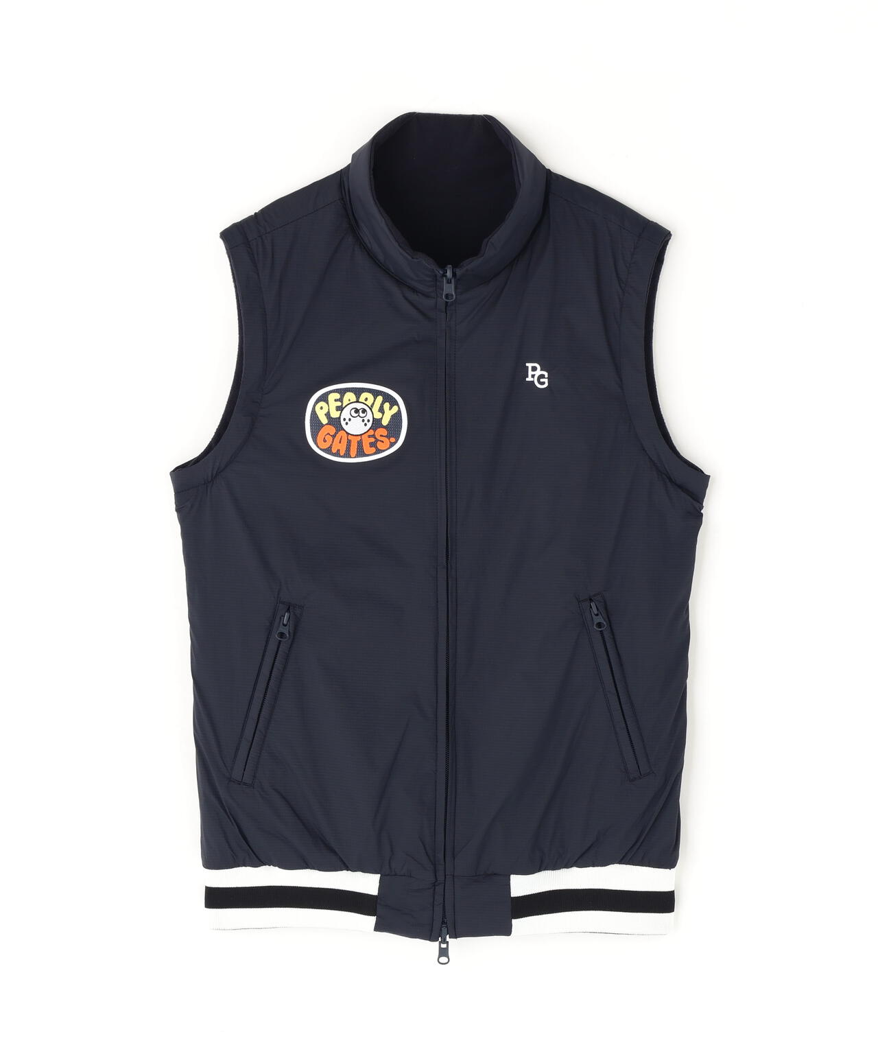 Nyストレッチリップストップ×超カルイシ中綿リバーシブルスタンドブルゾン