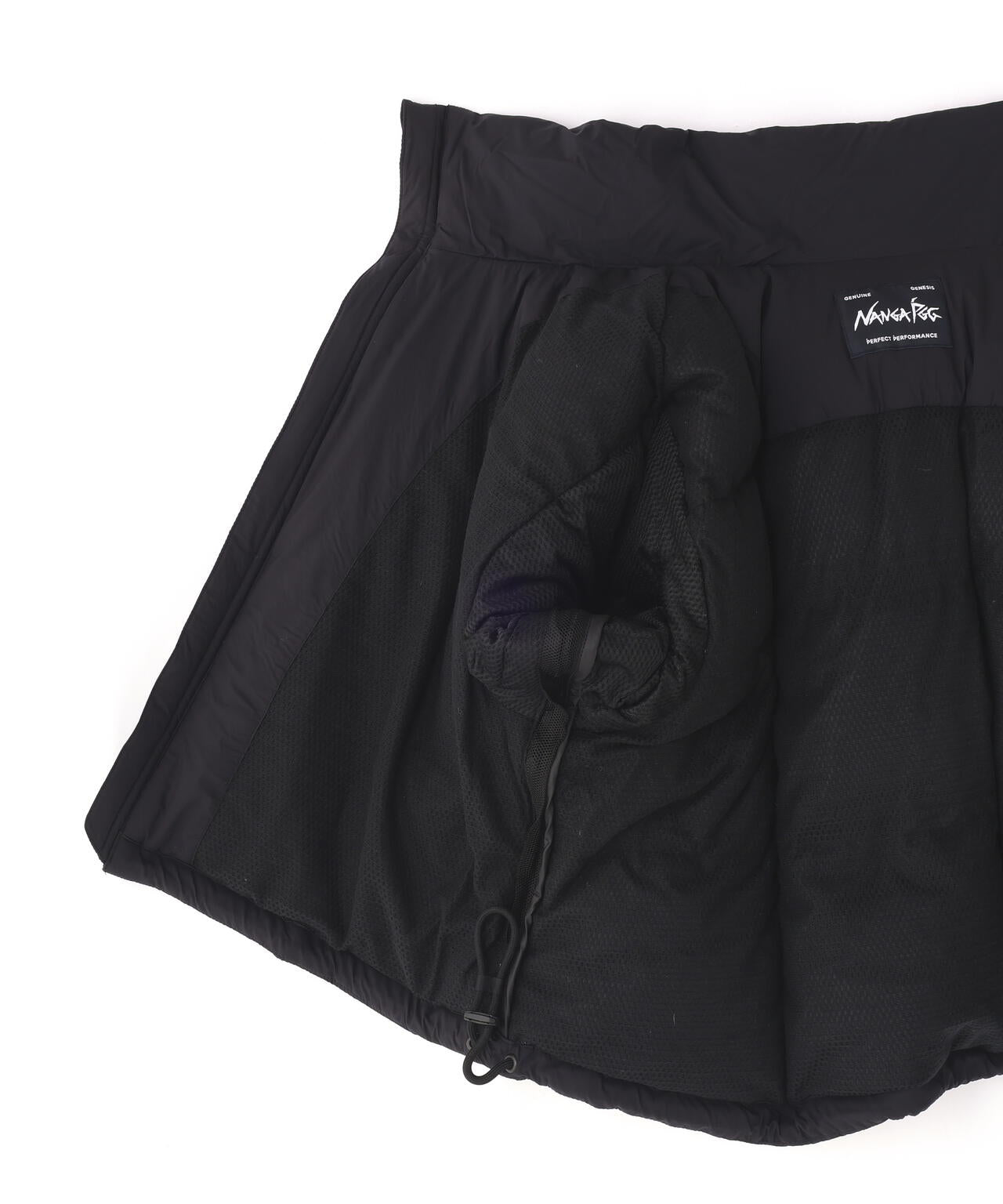 【PGG】【直営店舗&公式オンライン限定】NANGA×PGG Nyメカニカルストレッチダウンフーディブルゾン (LADIES)