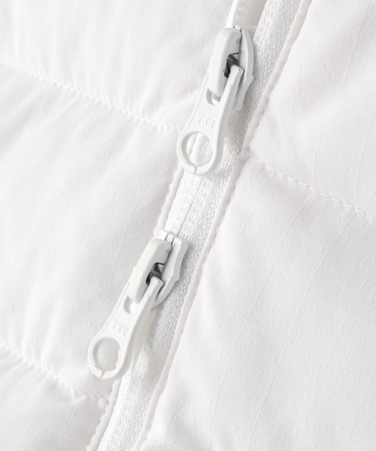 NyストレッチBIGリップストップ中綿フーディブルゾン