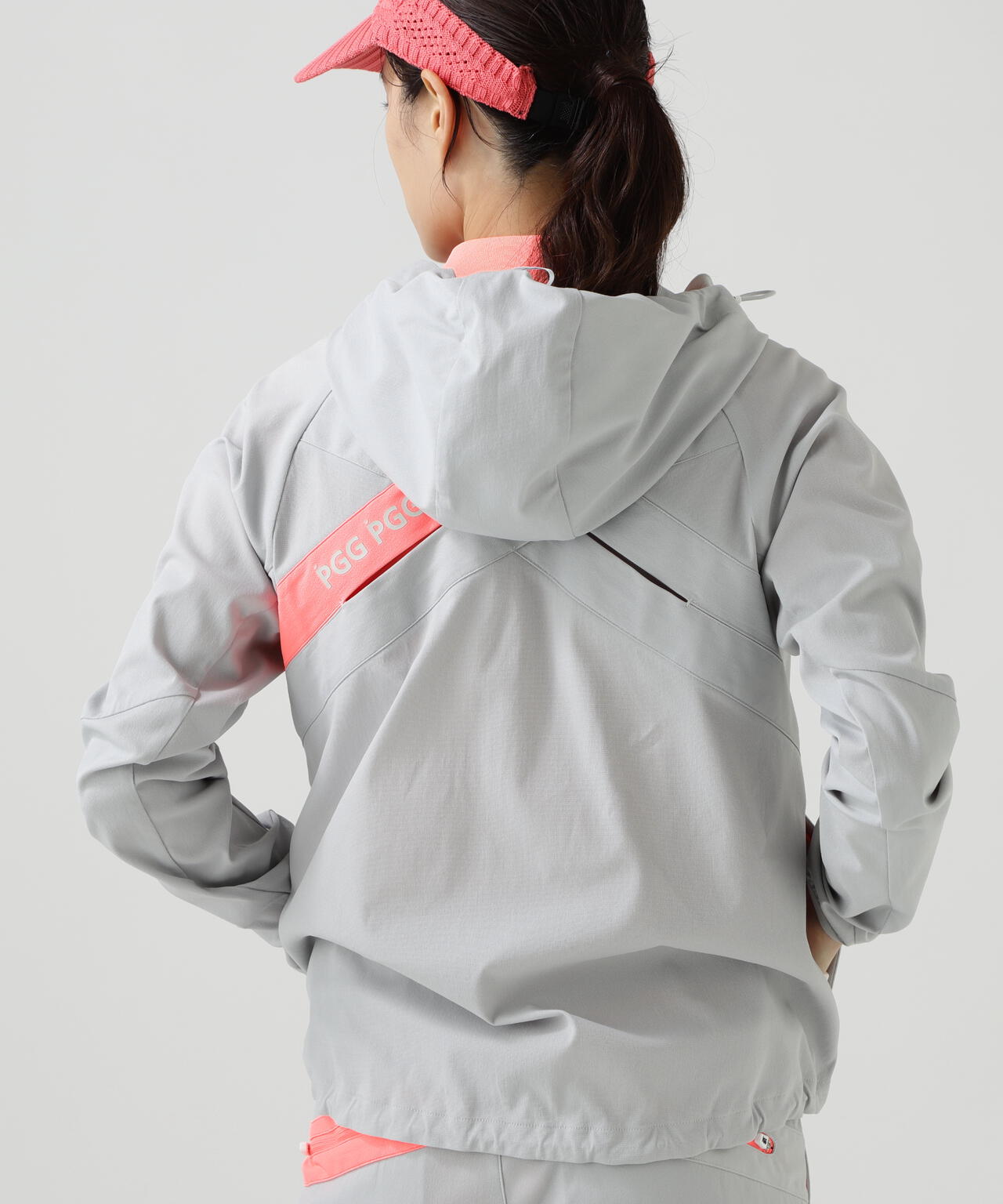 【PGG】【直営店舗&公式オンライン限定】TEXBRIDトリコットフルジップフーディブルゾン (LADIES)