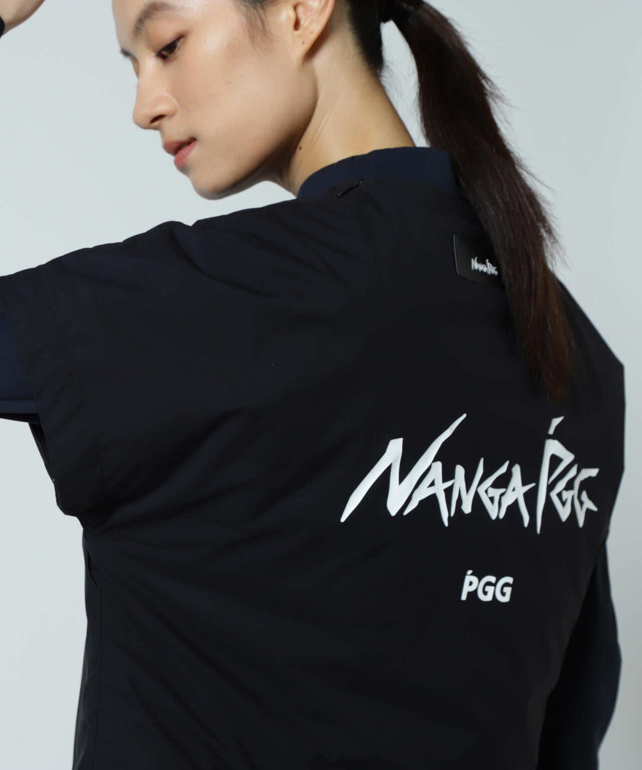 【PGG】【直営店舗&公式オンライン限定】NANGA×PGG Nyメカニカルストレッチ半袖スニードTシャツ (LADIES)
