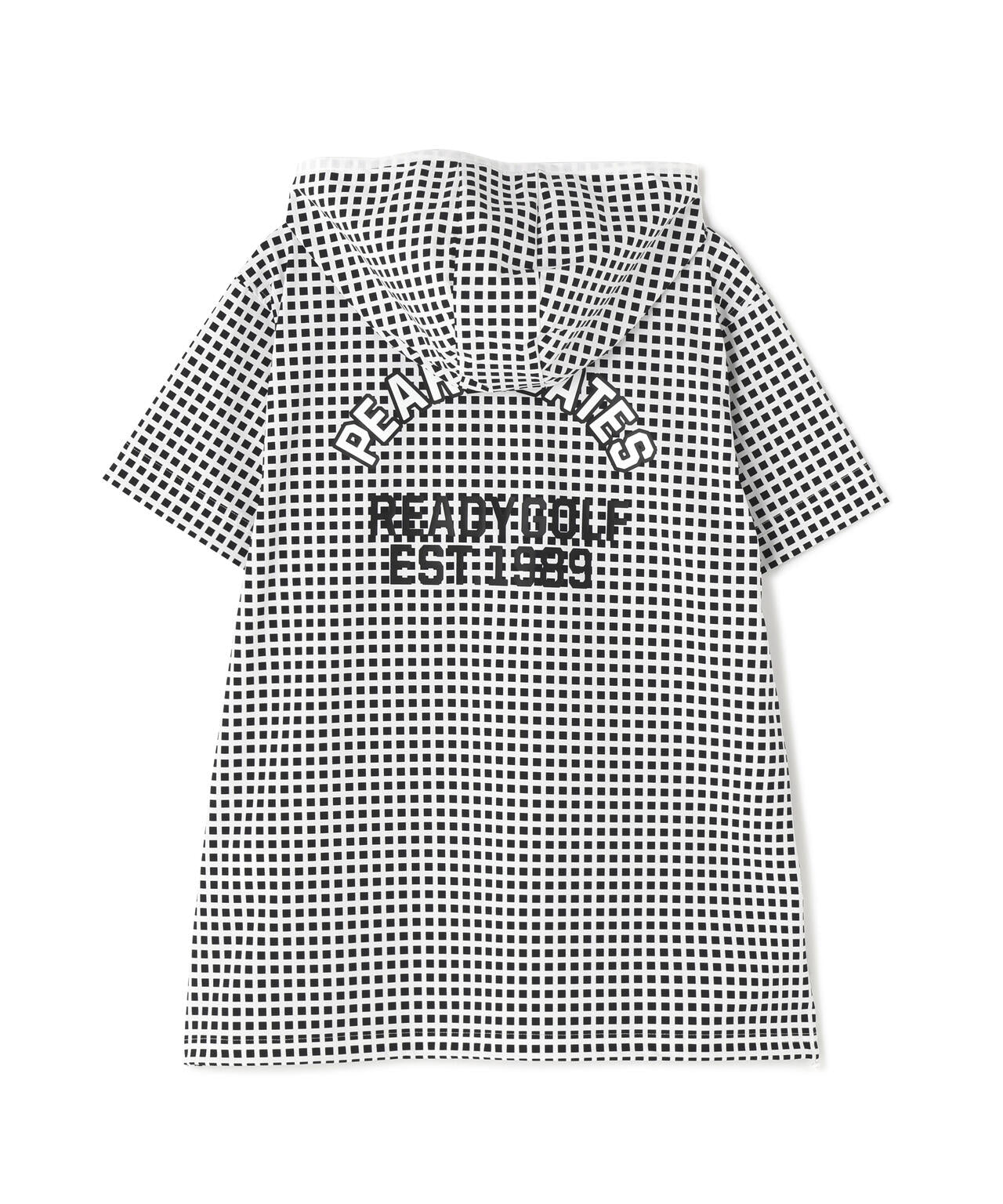 綿ライクNY/PUハイストレッチ半袖フーディスニード