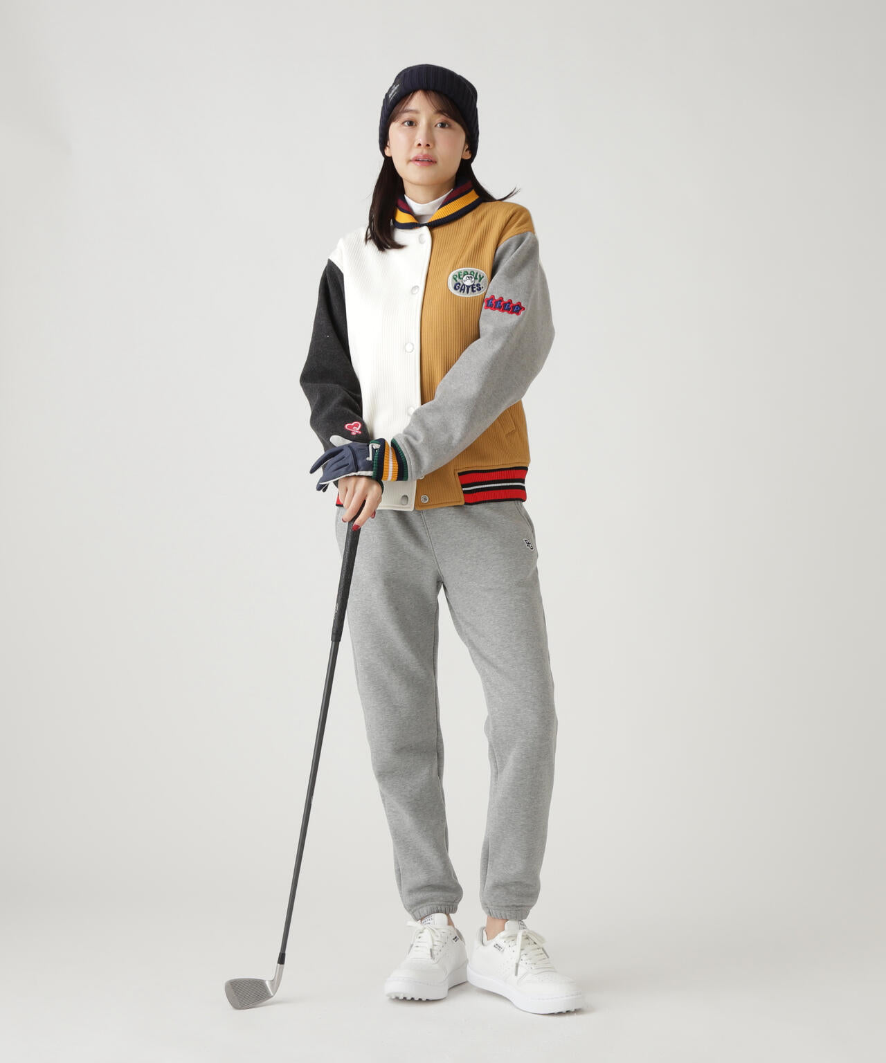 ツイル裏毛スウェットパンツ