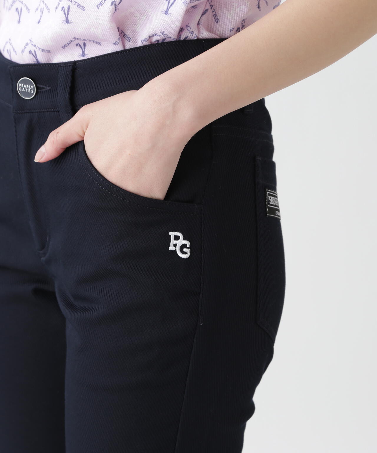 C/Peストレッチカルゼパンツ