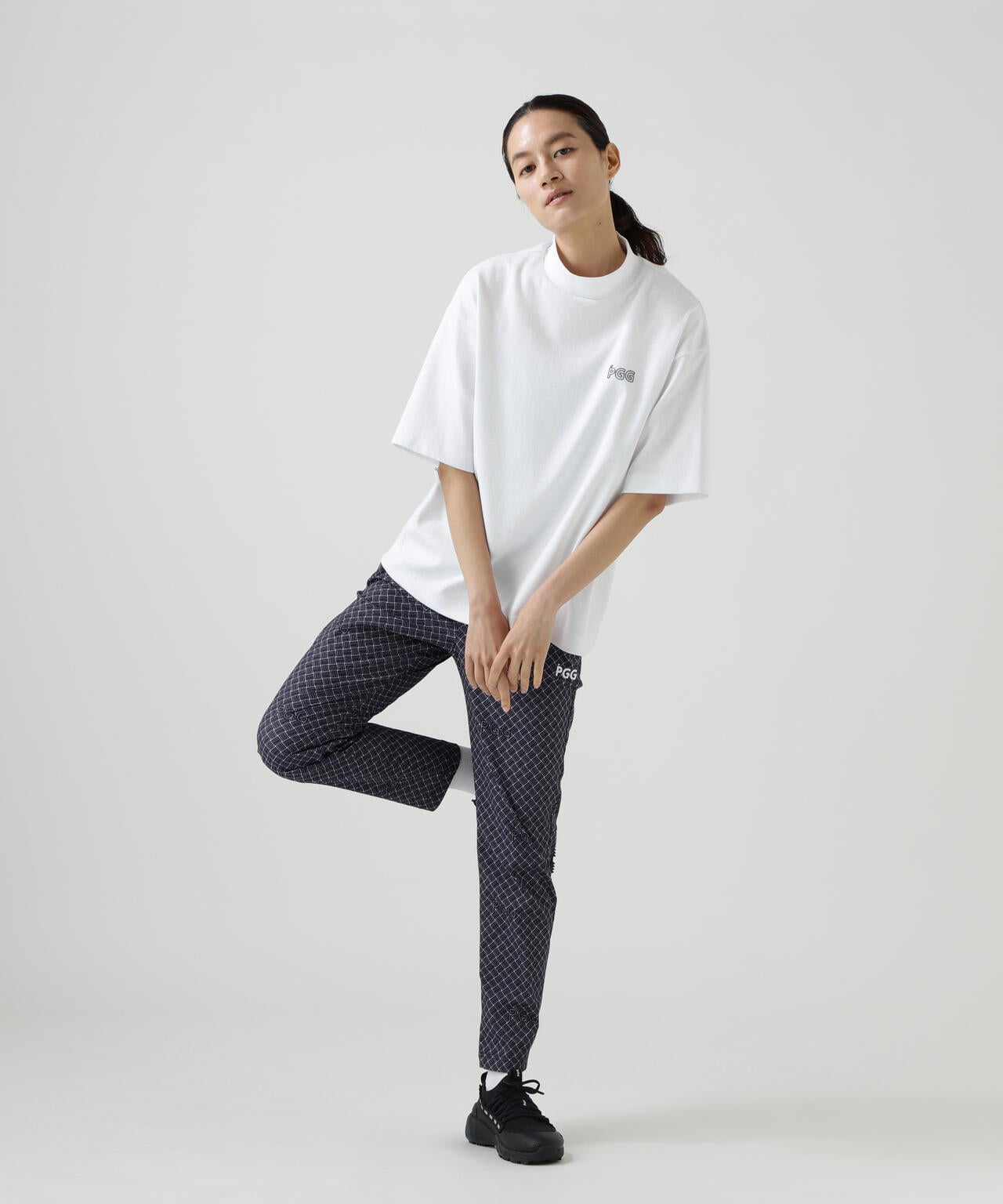 【PGG】【直営店舗&公式オンライン限定】イントレチャートTEXBRIDトリコットパンツ (LADIES)