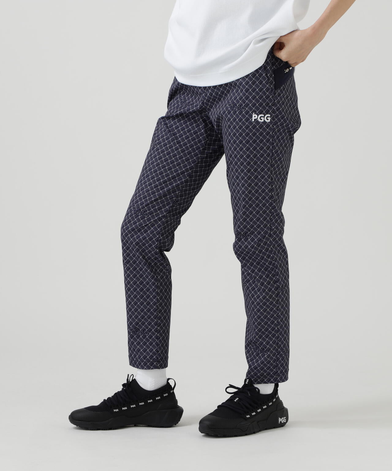【PGG】【直営店舗&公式オンライン限定】イントレチャートTEXBRIDトリコットパンツ (LADIES)