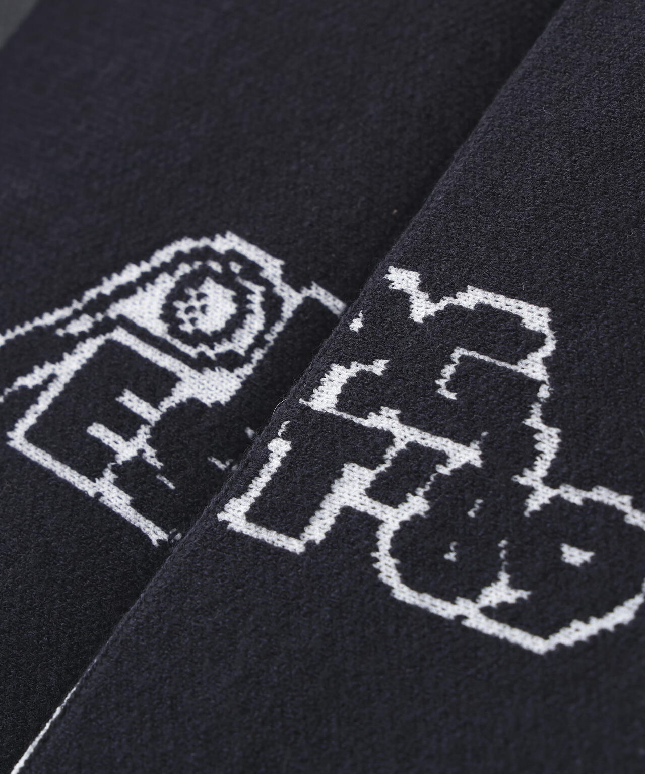 14GダブルJQ×ワッペン風ニットプリーツスカート