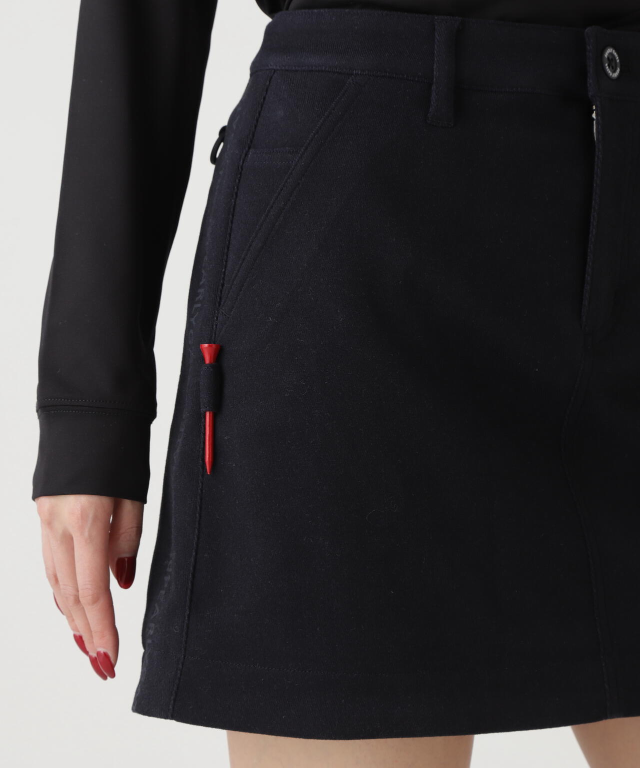 C/Peストレッチカルゼ裏地付きスカート