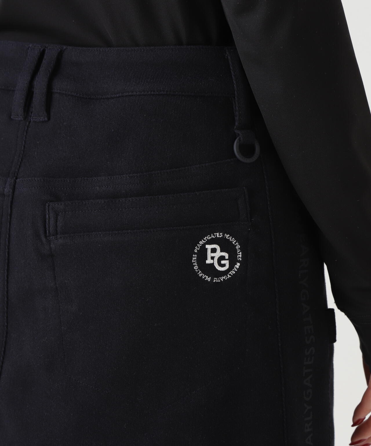 C/Peストレッチカルゼ裏地付きスカート