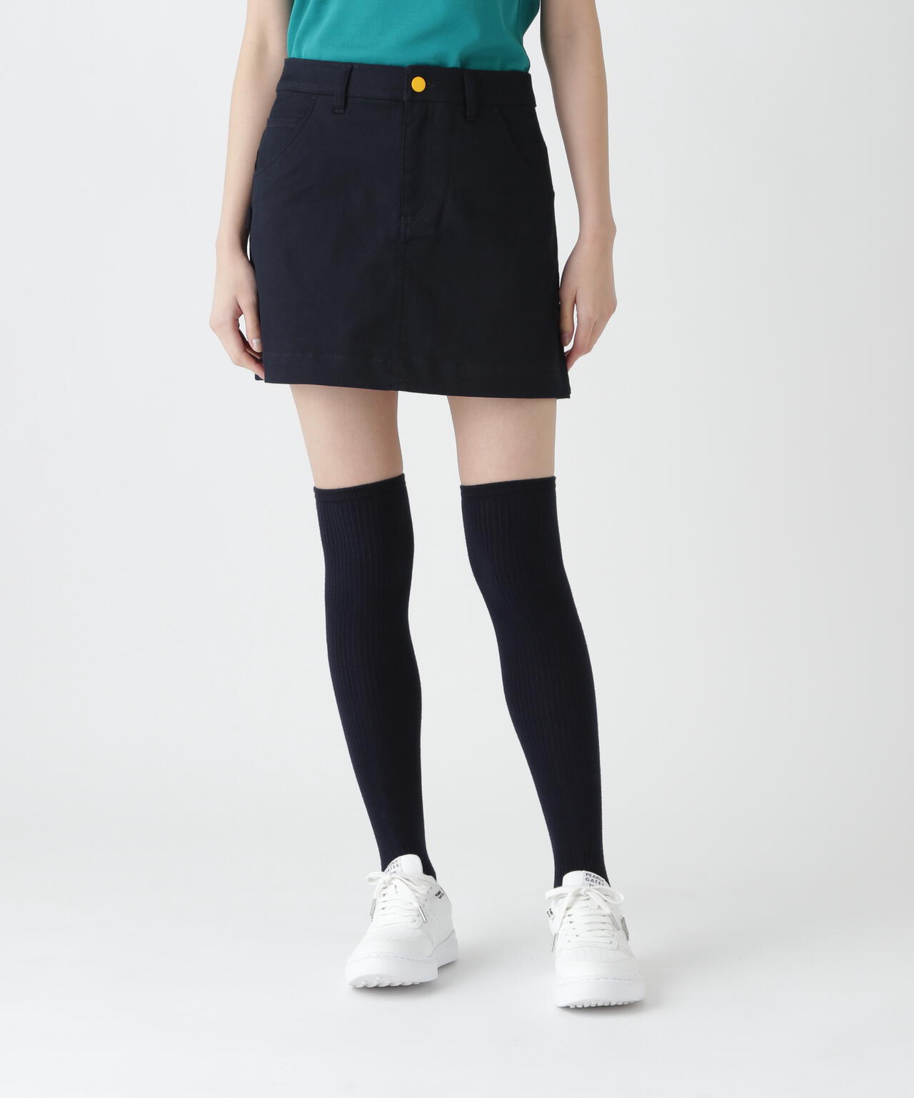 PG is PG C/Peストレッチカルゼ5ポケットスカート