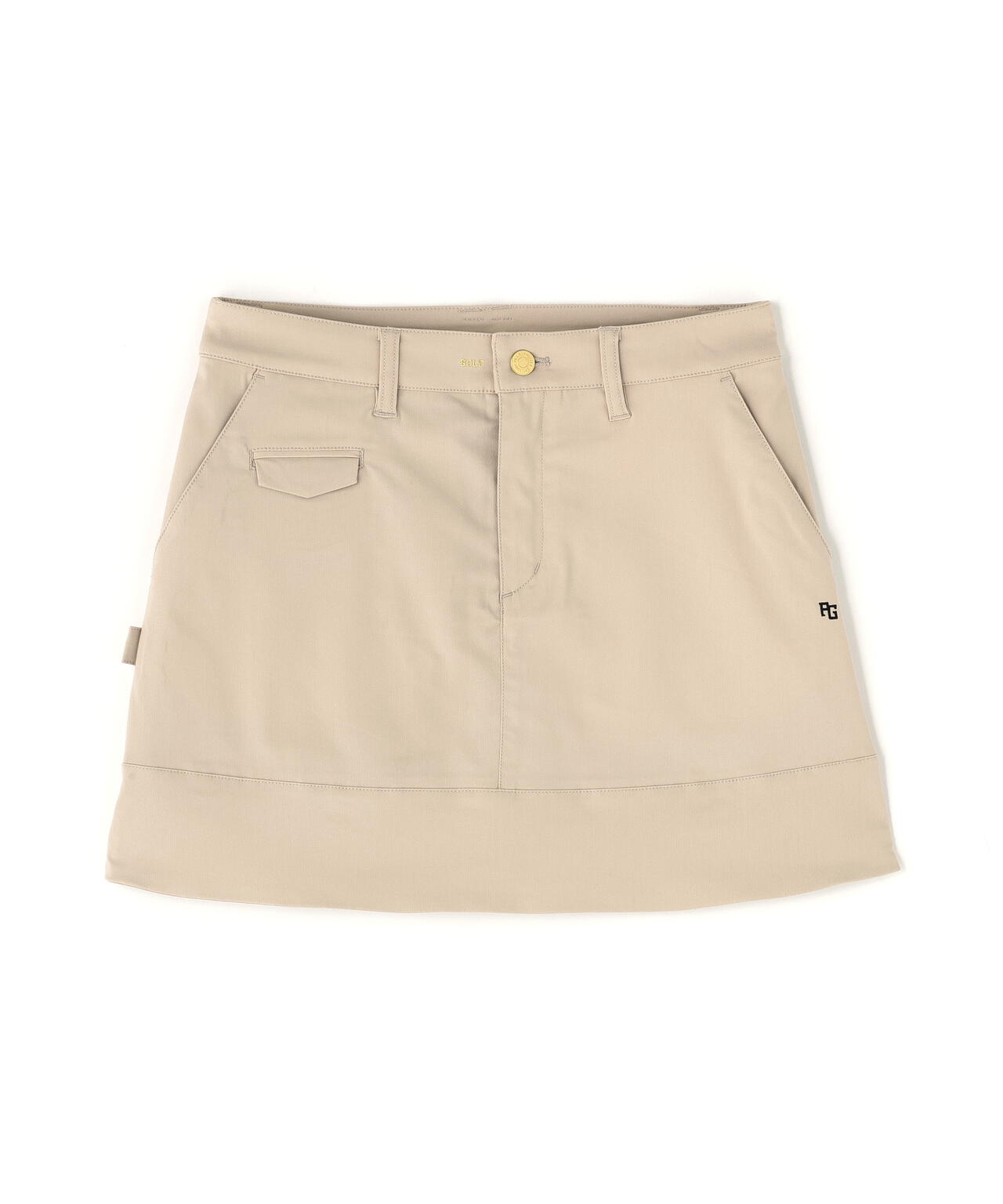 PEストレッチヘリンボーンスカート