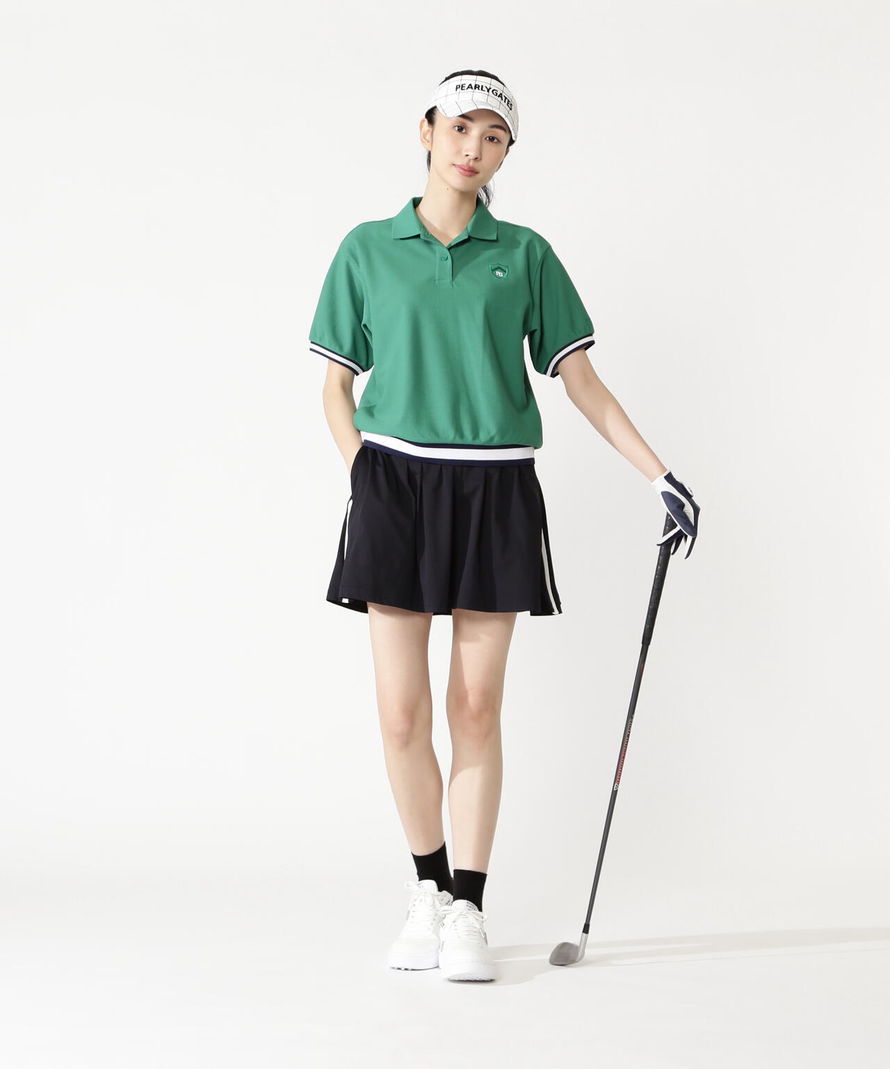 メッシュジャージ吸水速乾UVスカート
