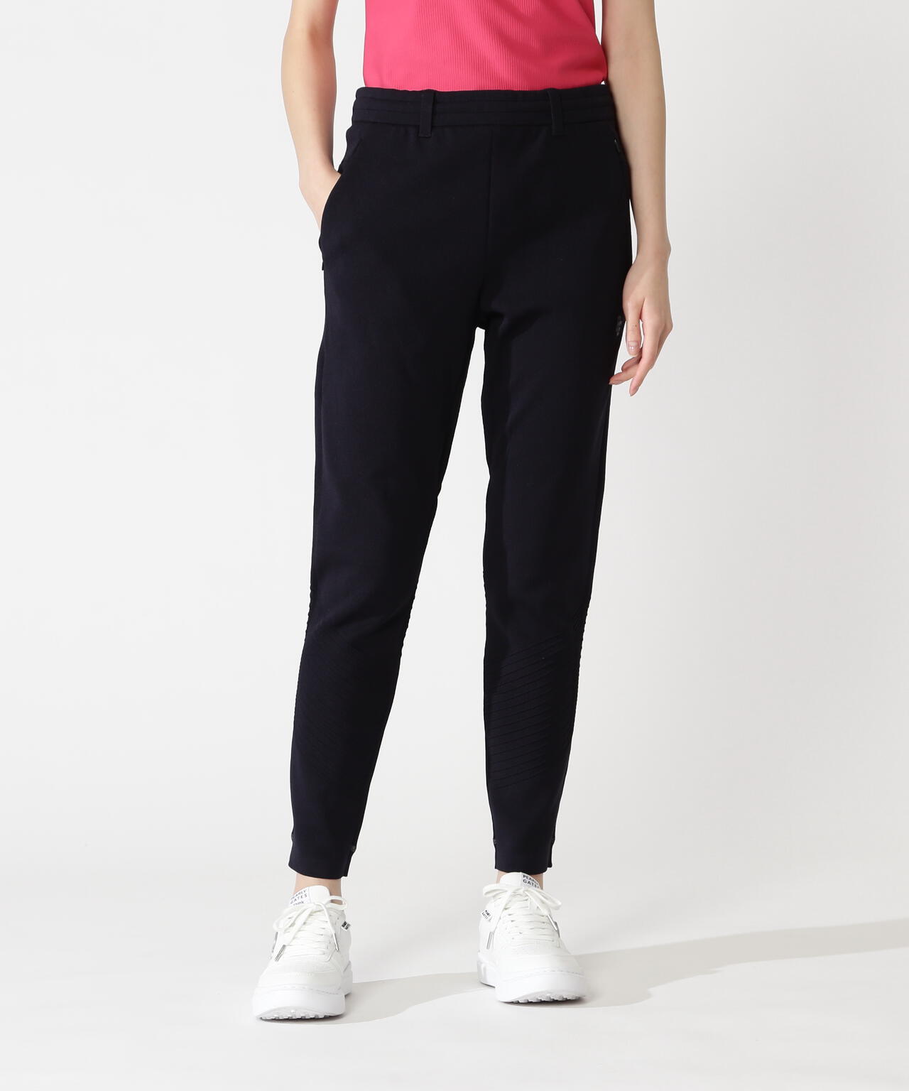 ポリエステルヤーンmmニットパンツ