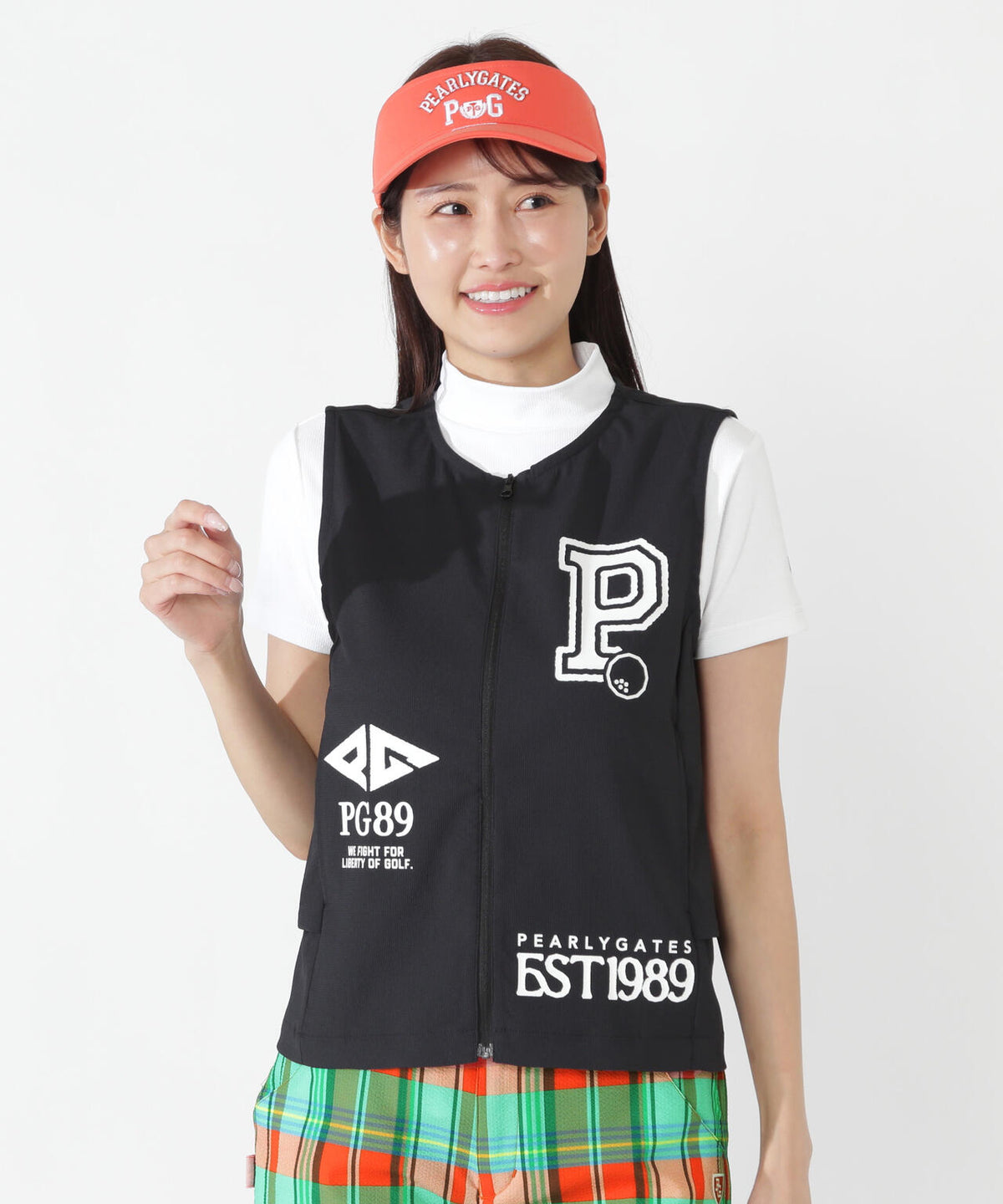 【一部店舗&公式オンライン限定】カレッジロゴPeストレッチドビーフルジップベスト