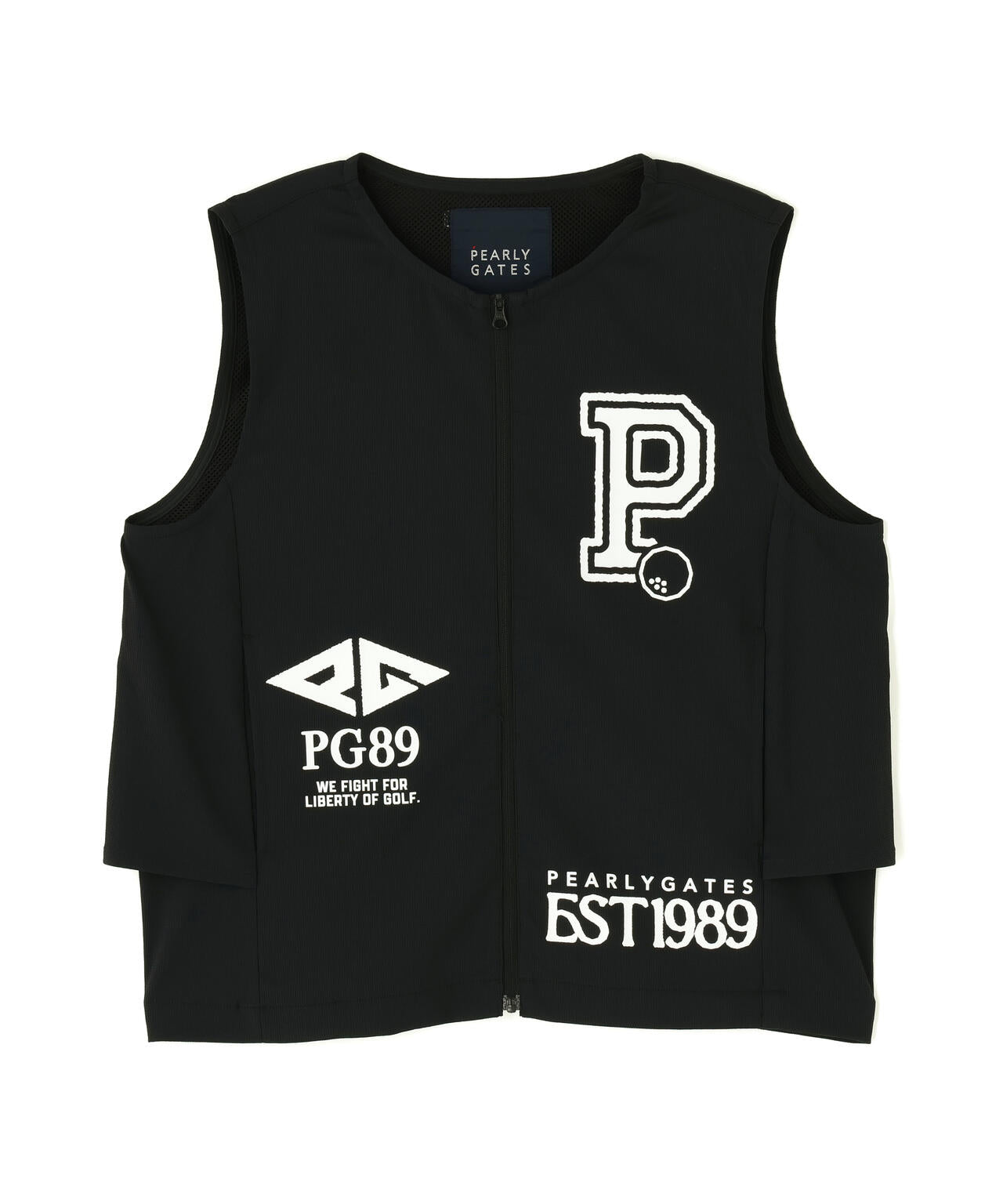 【一部店舗&公式オンライン限定】カレッジロゴPeストレッチドビーフルジップベスト