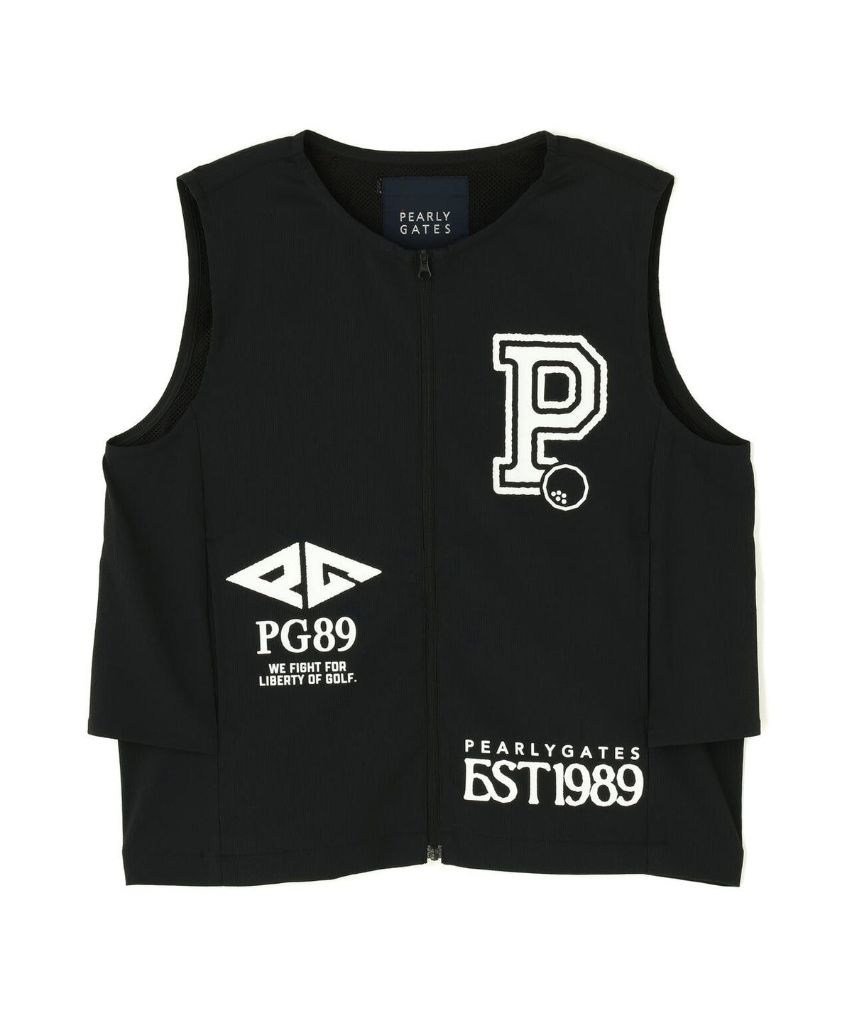 【一部店舗&公式オンライン限定】カレッジロゴPeストレッチドビーフルジップベスト