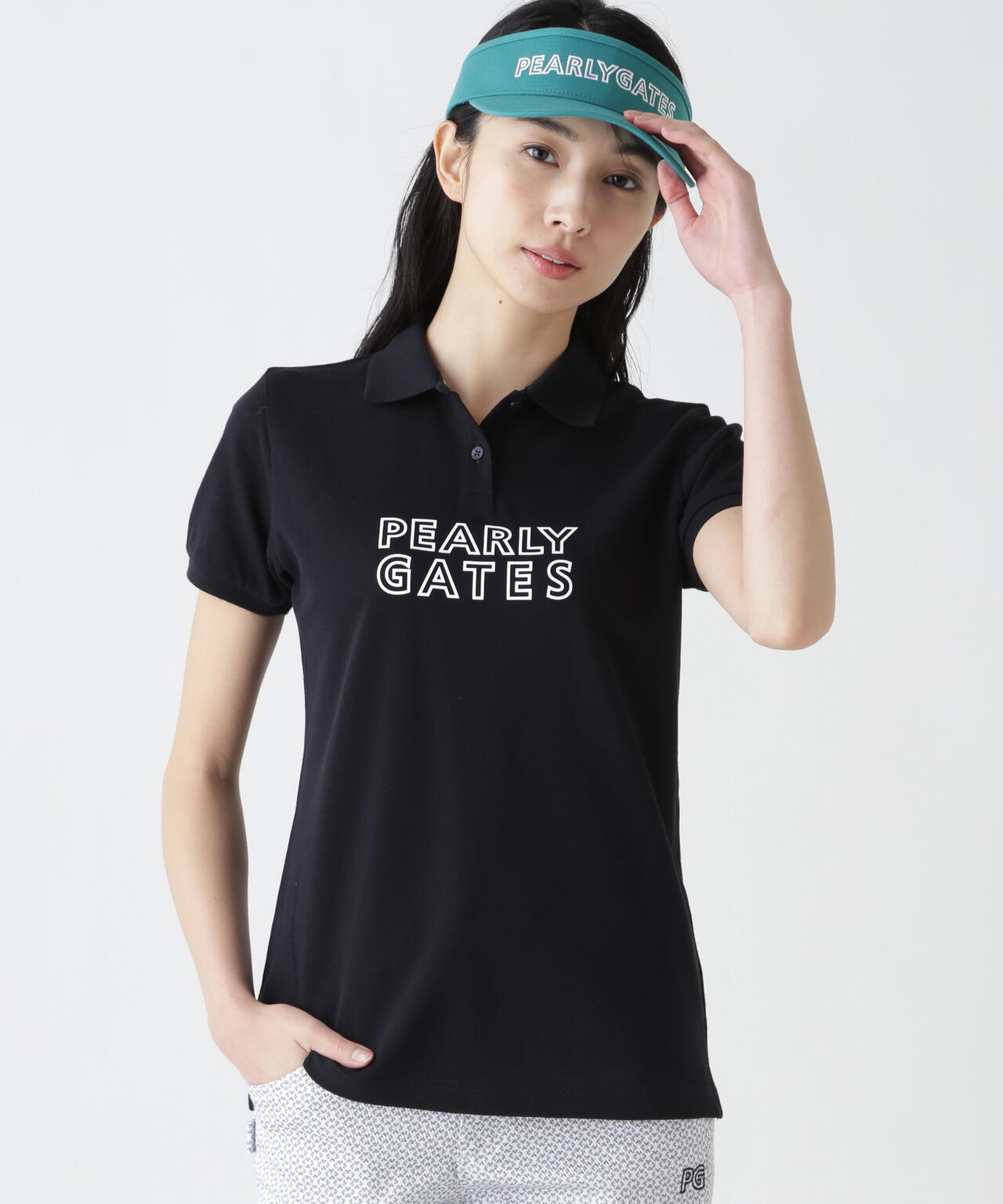【PG is PG】 表カノコ半袖ポロシャツ