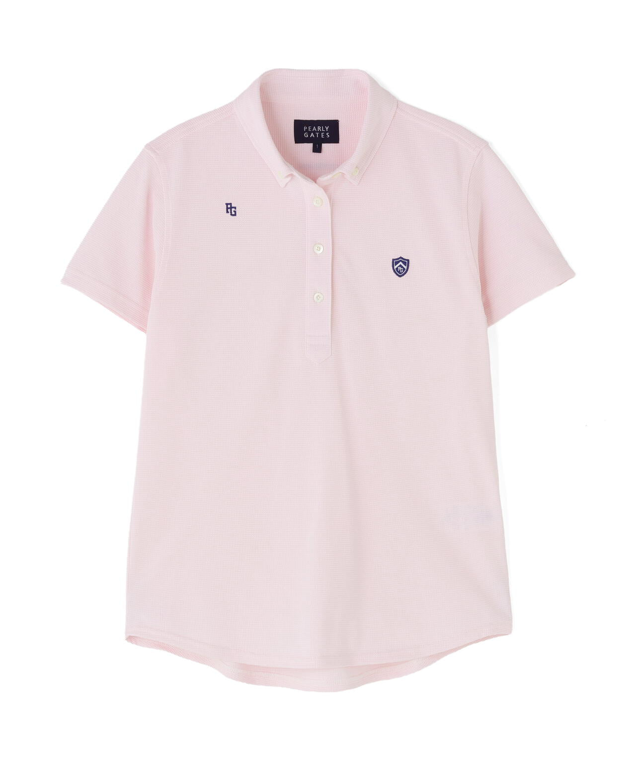 40/2×FDエコロジスタ225d両面カノコ半袖ボタンダウンプルオーバーシャツ