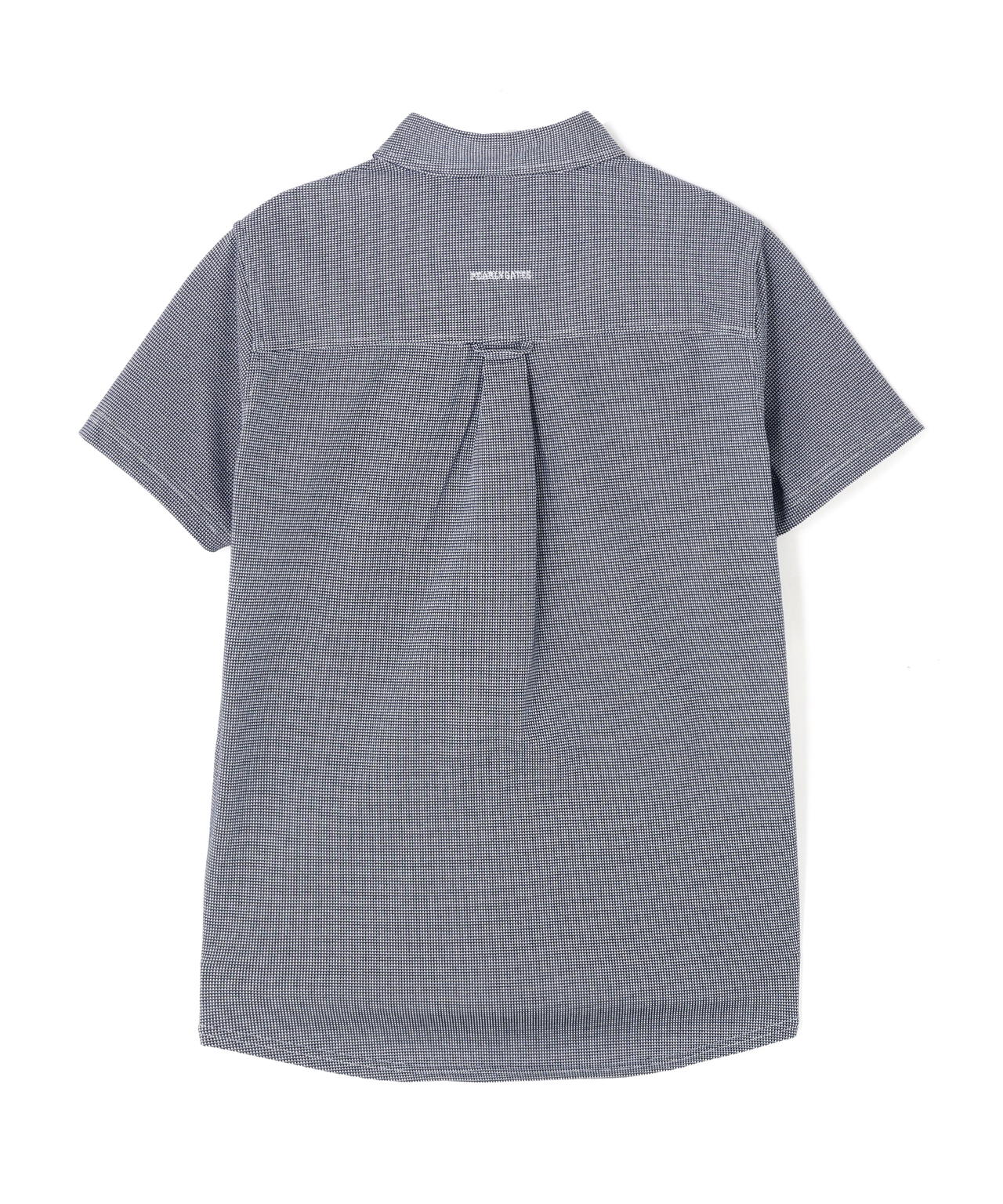 40/2×FDエコロジスタ225d両面カノコ半袖ボタンダウンプルオーバーシャツ
