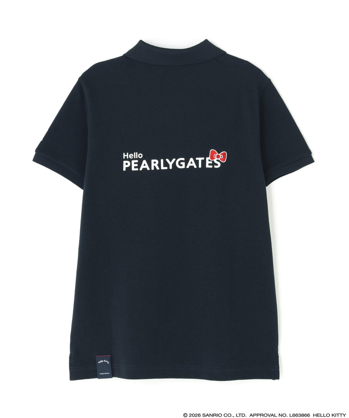 【Hello Kitty×PEARLY GATES】T/Cカノコ半袖ポロシャツ