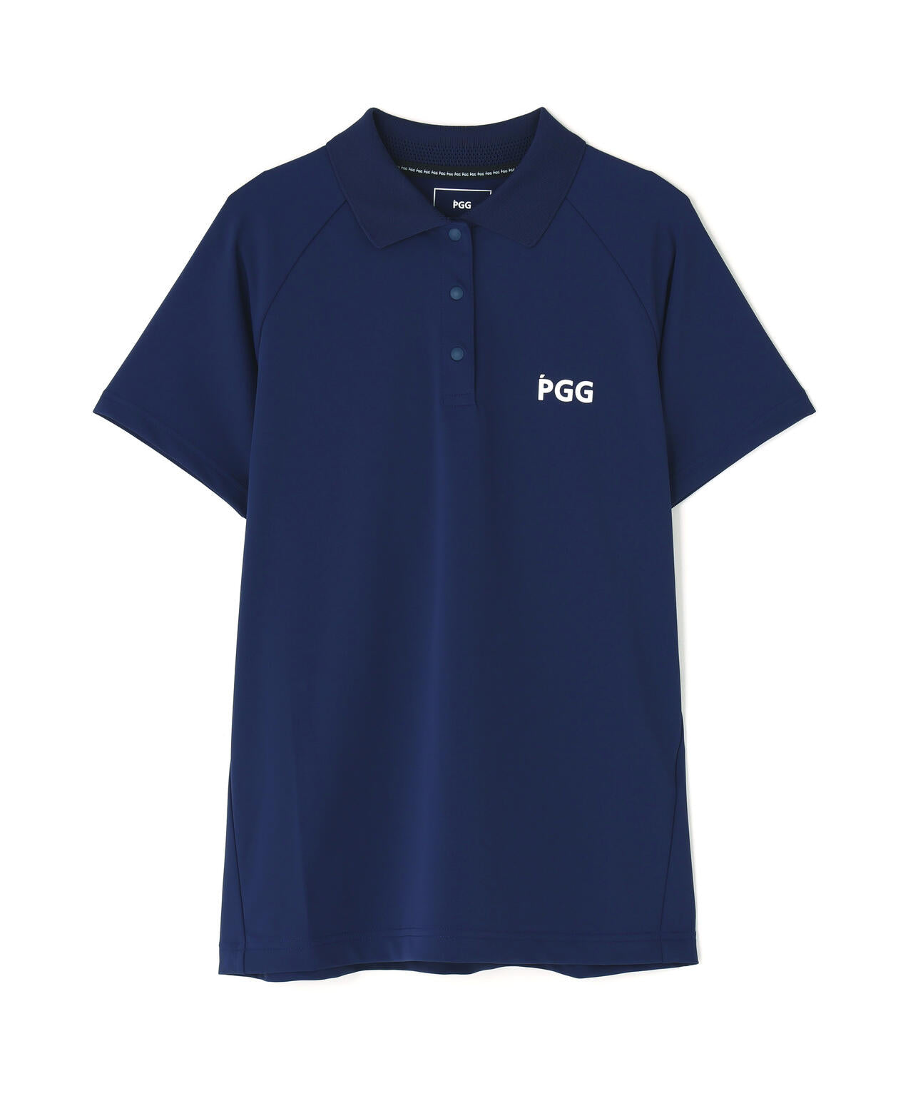 【PGG】【直営店舗&公式オンライン限定】Nyストレッチマイクロメッシュ半袖ポロシャツ (LADIES)