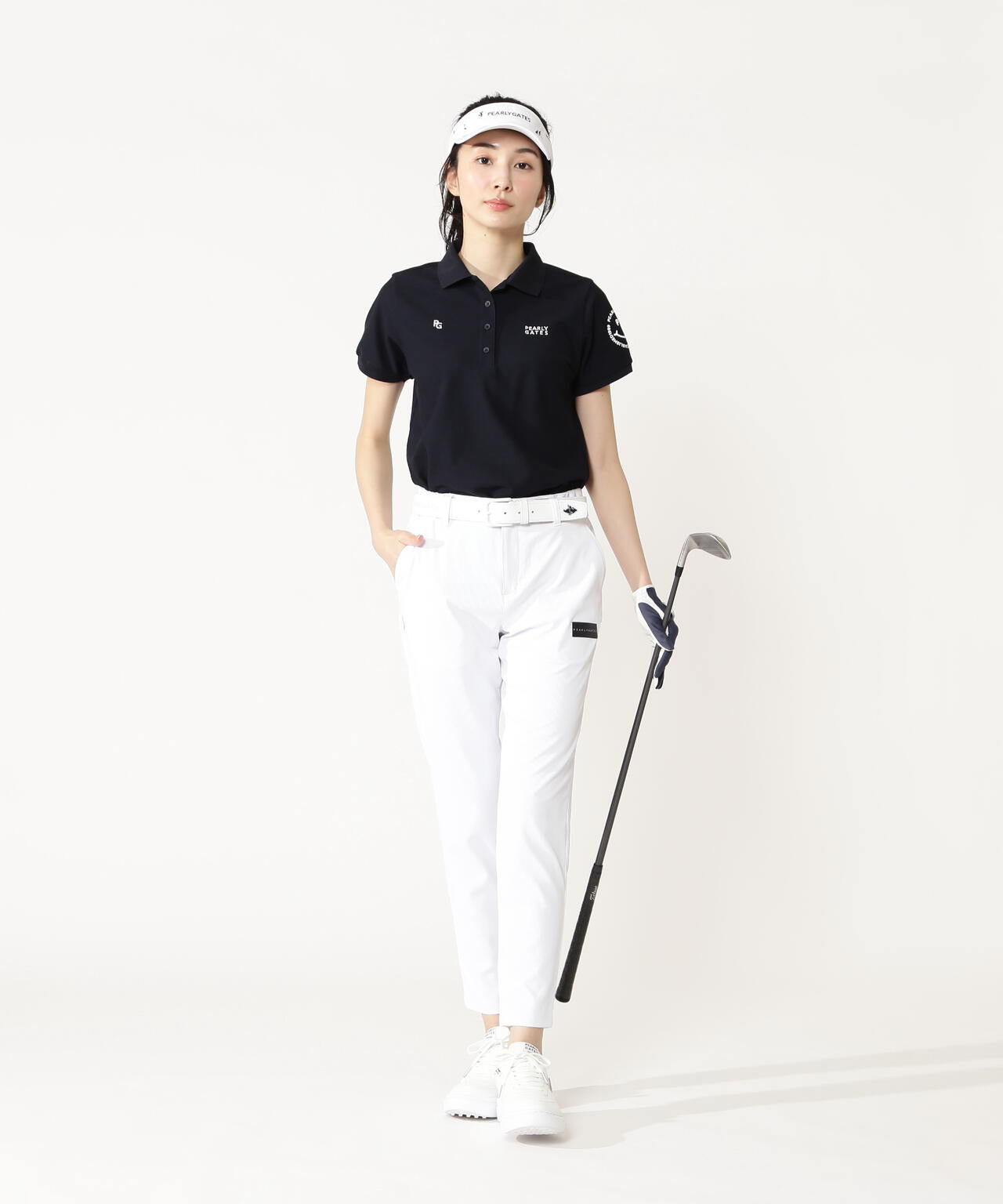 【PG is PG】ビック鹿の子半袖ポロシャツ