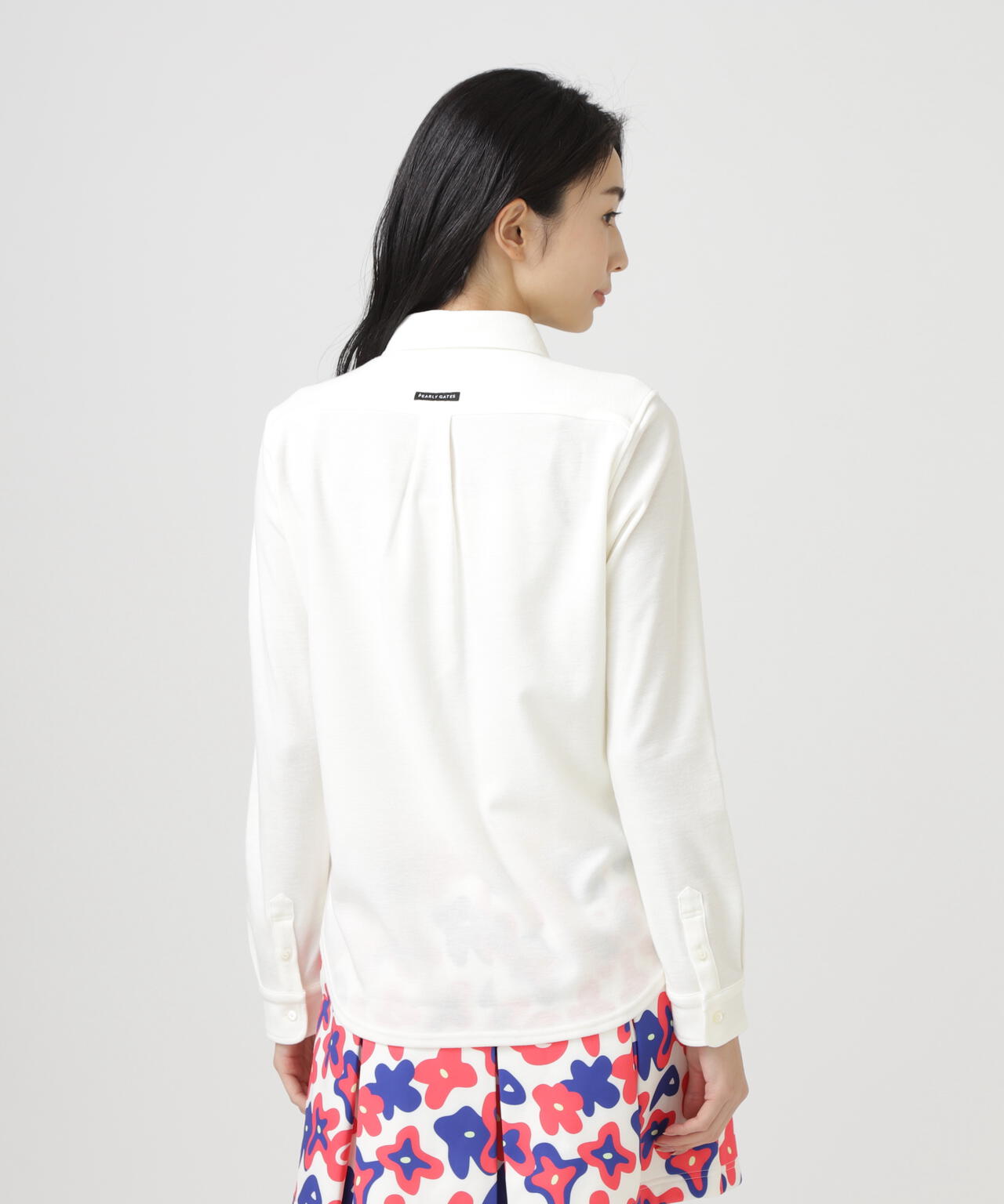 ソリストヒートストレッチ鹿の子スムース起毛長袖カットソープルオーバー