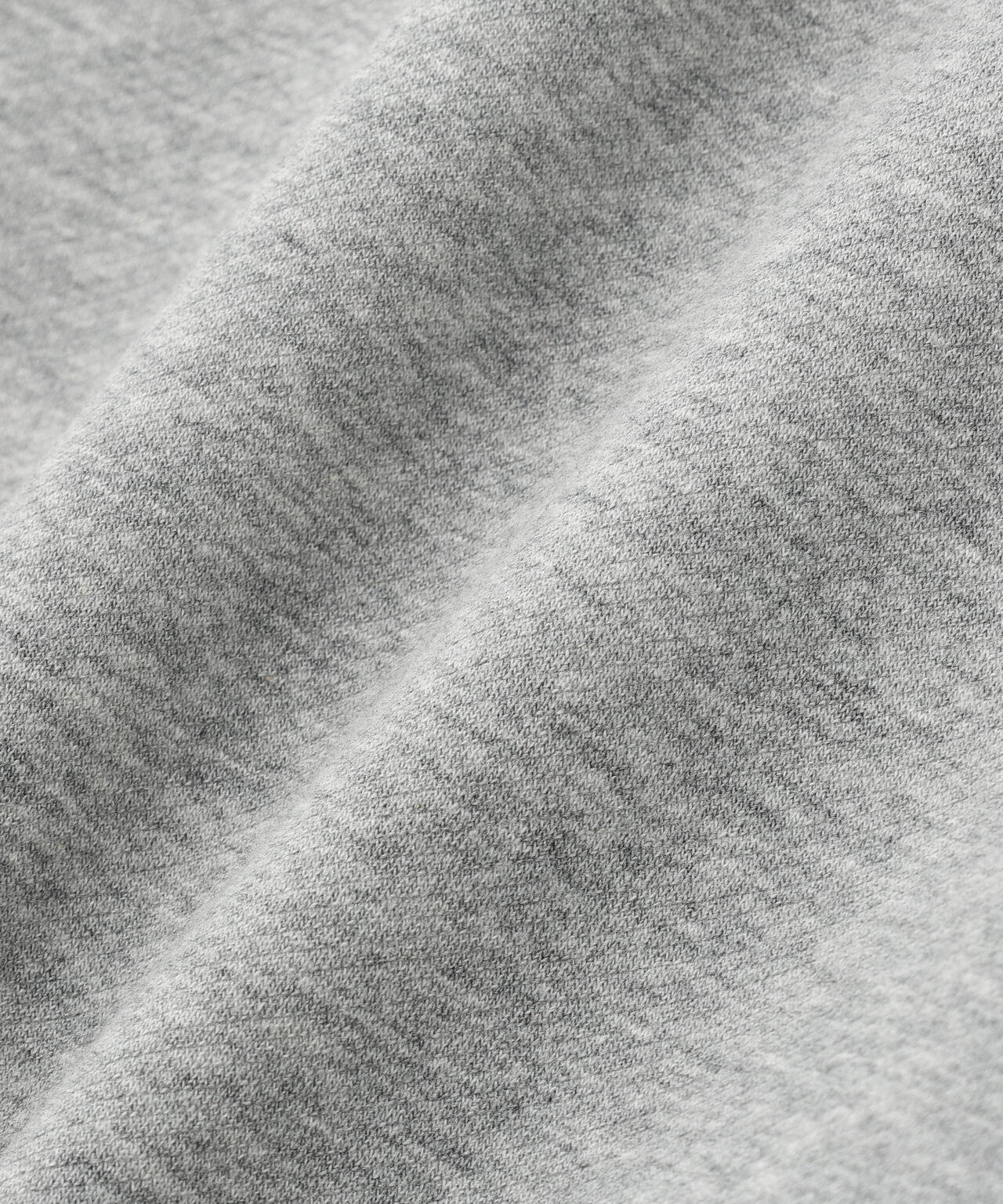 ツイル裏毛スウェットハーフジップアップ