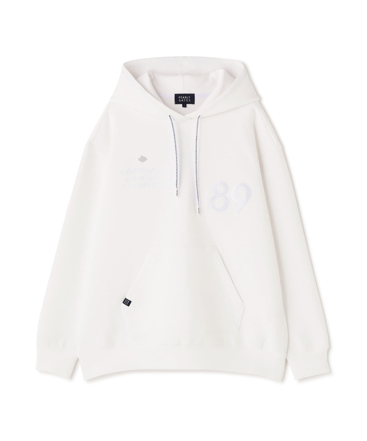 T/Cストレッチダンボールフーディプルオーバー