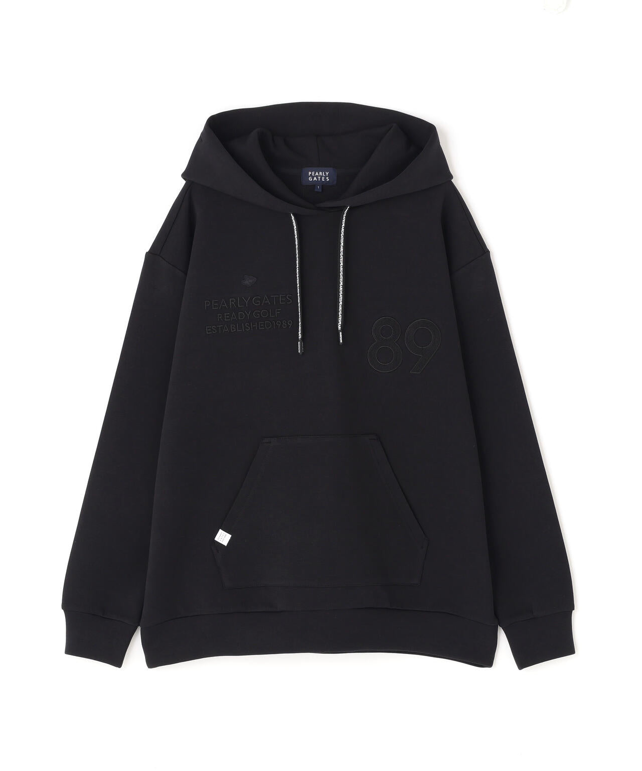 T/Cストレッチダンボールフーディプルオーバー