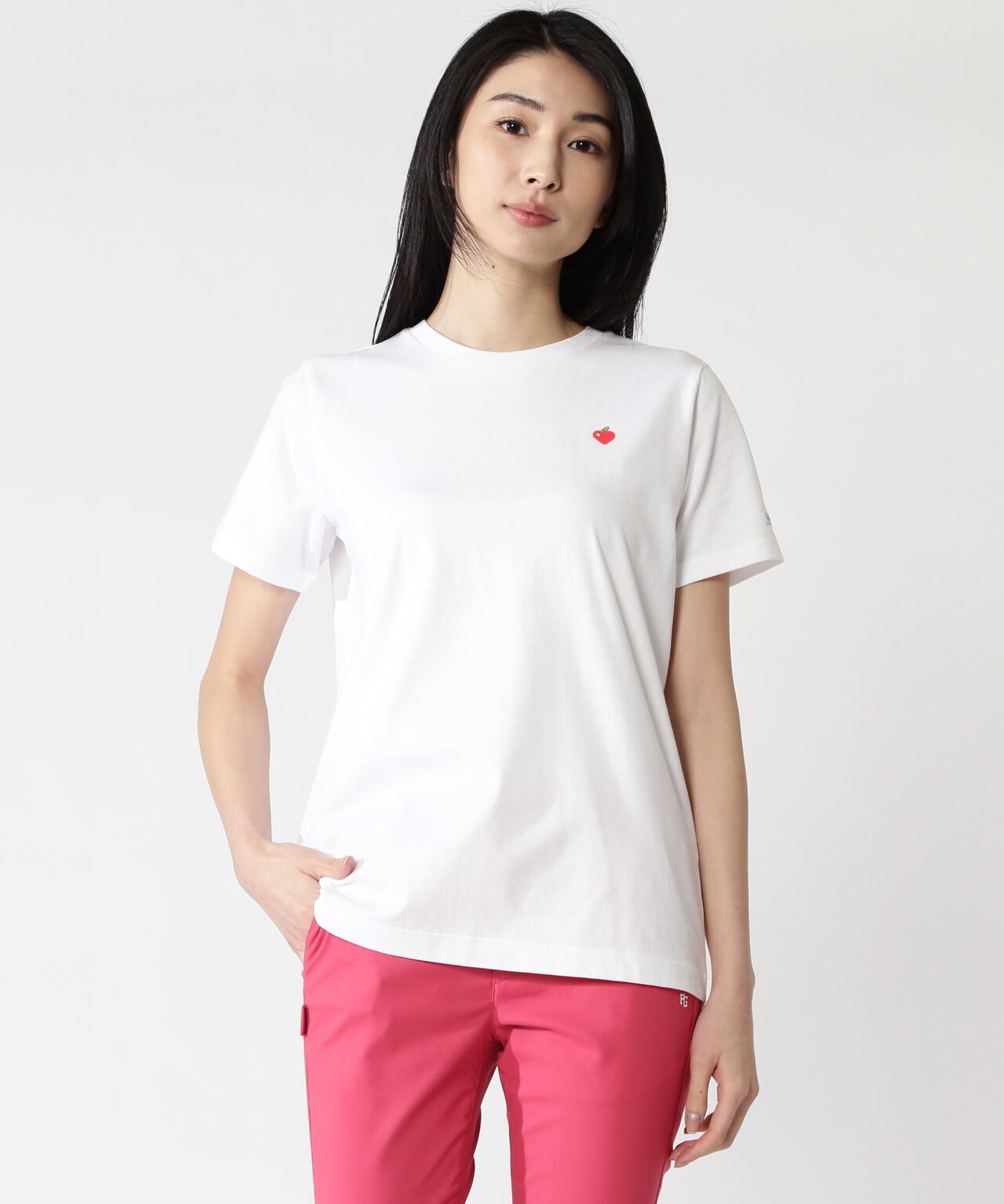 40/2天竺グレース加工半袖Tシャツ