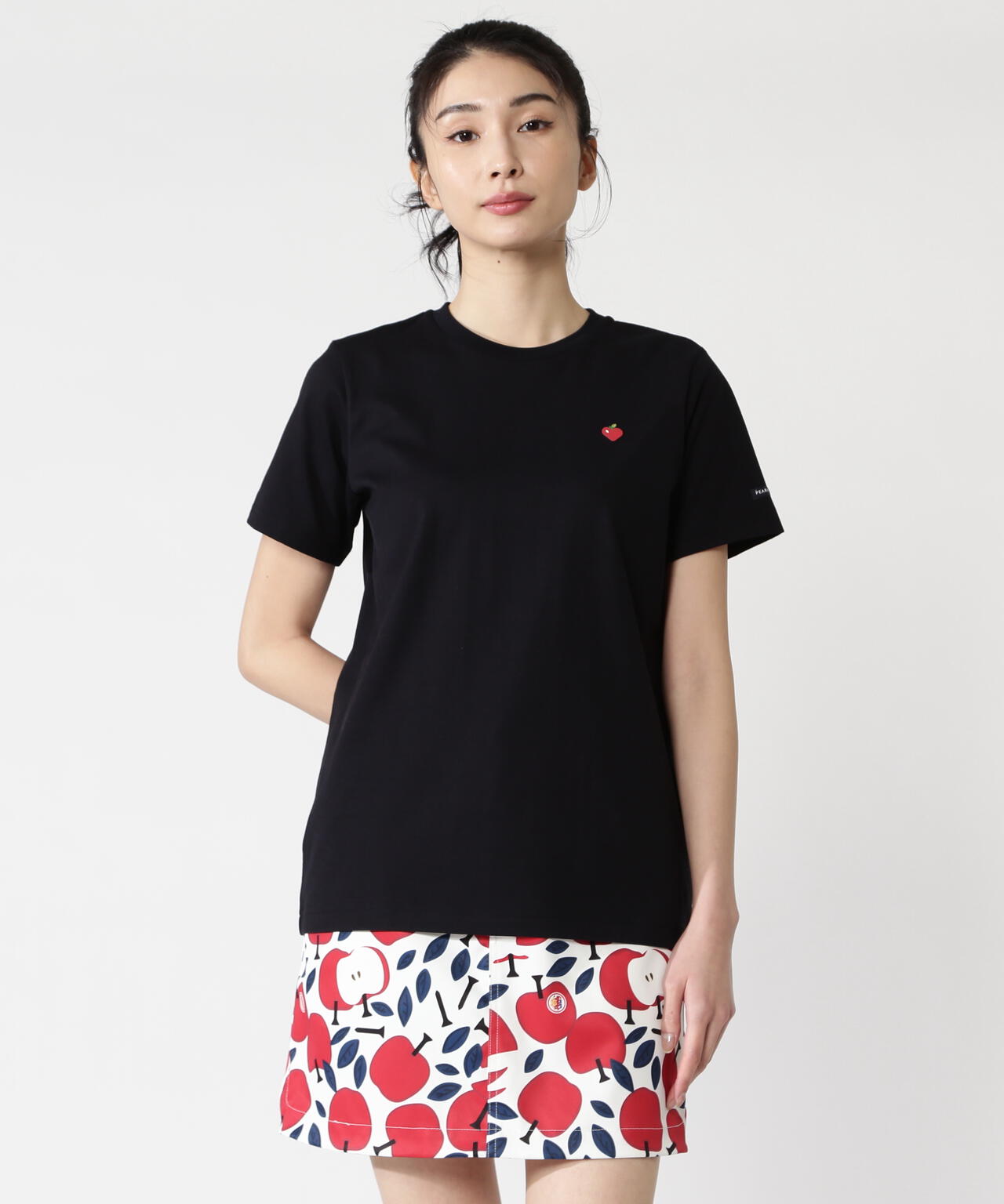 40/2天竺グレース加工半袖Tシャツ