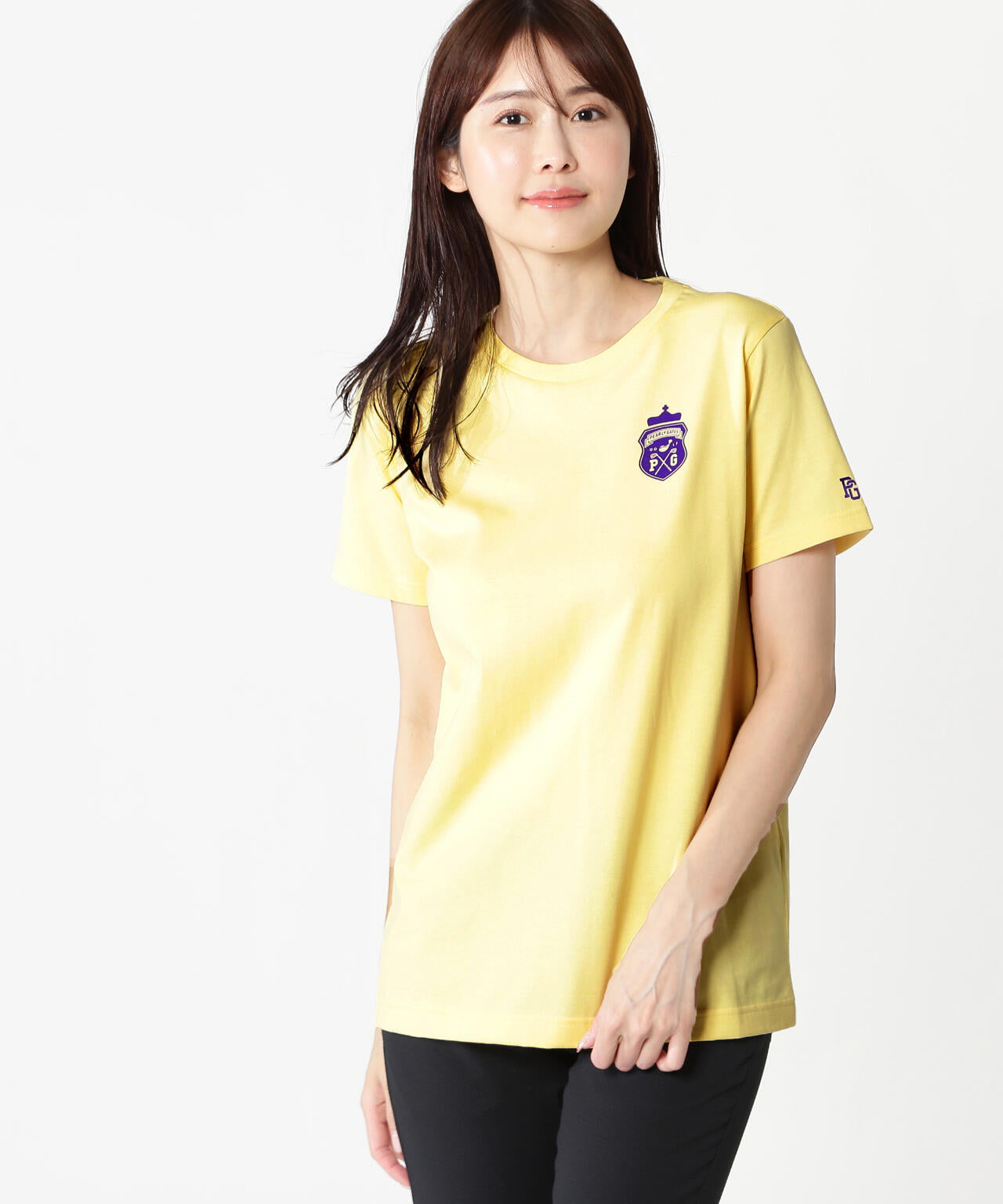 40/2天竺グレース加工半袖Tシャツ