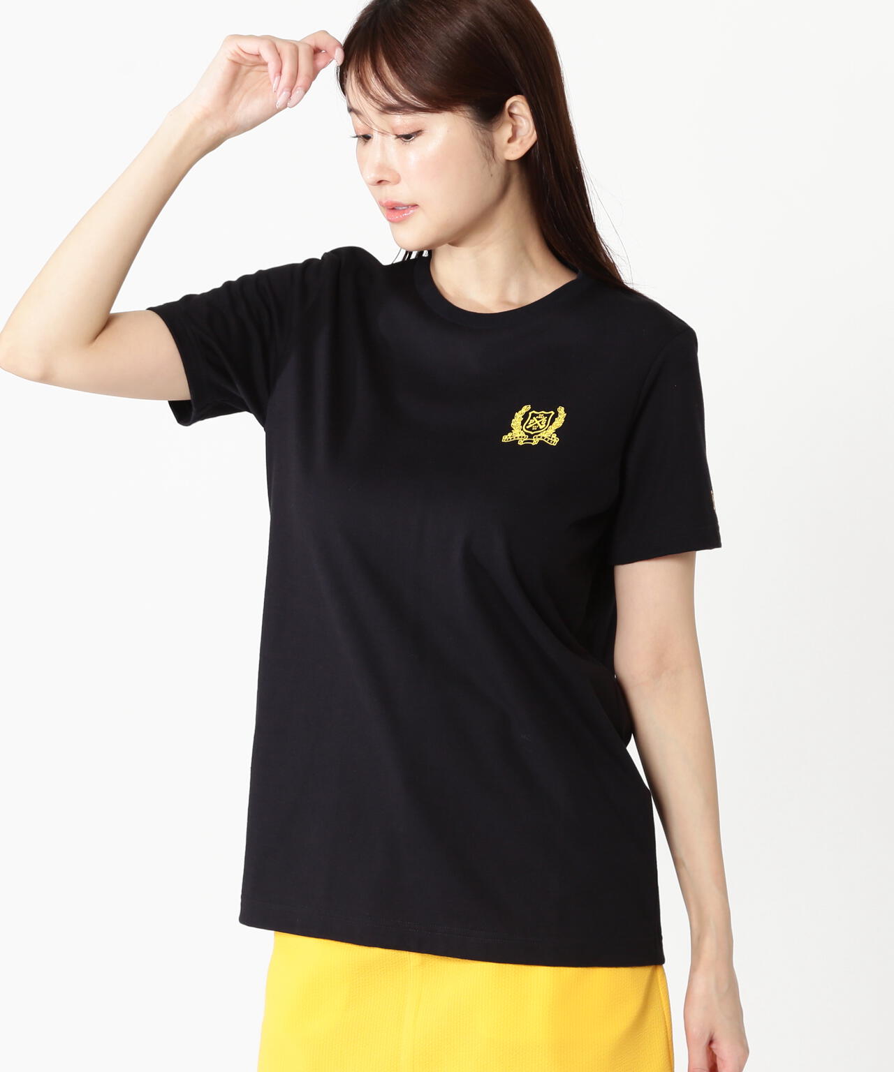 40/2天竺グレース加工半袖Tシャツ