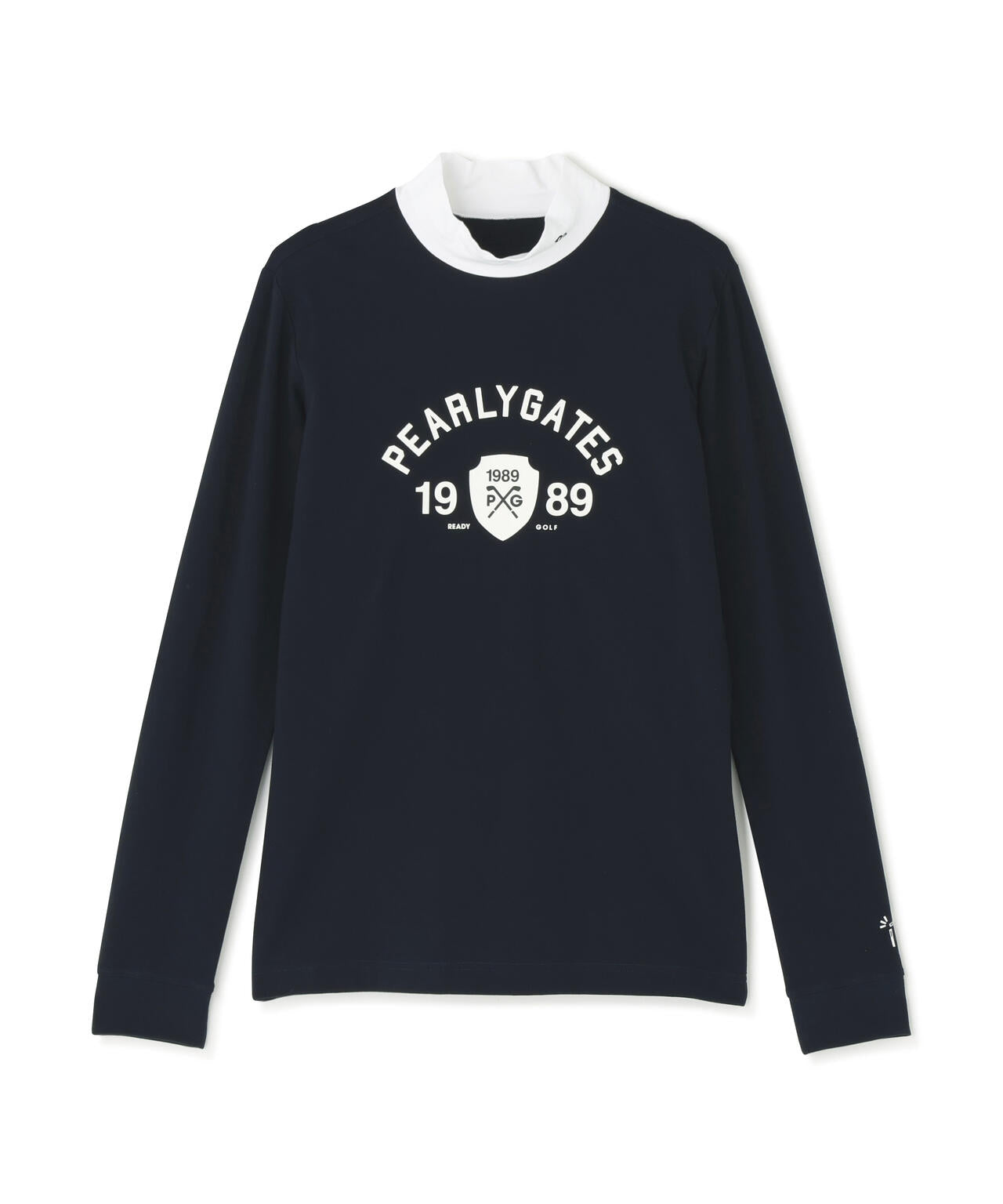 ベアカノコ長袖ハイネックカットソー