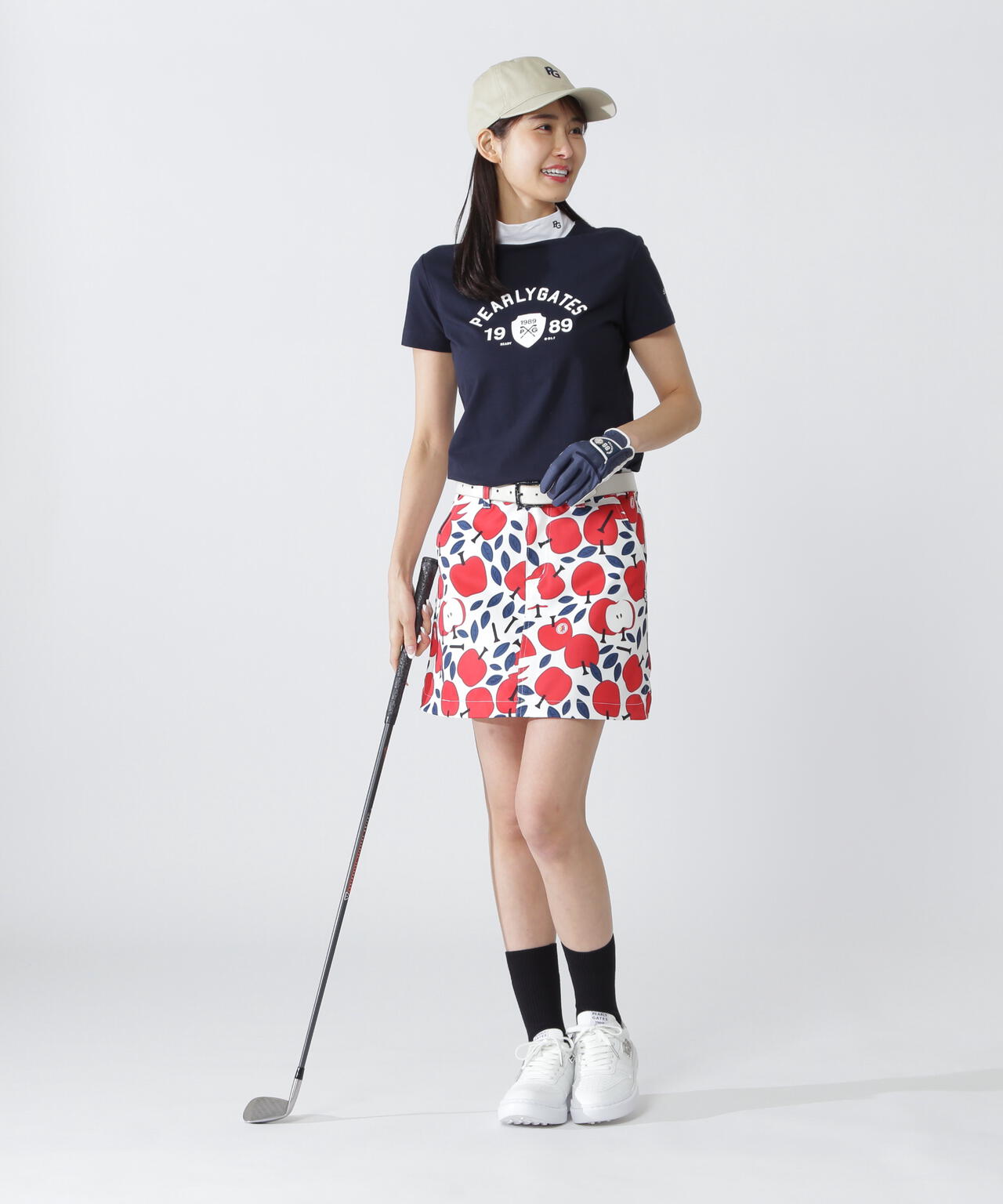 ベアカノコ半袖ハイネックカットソー