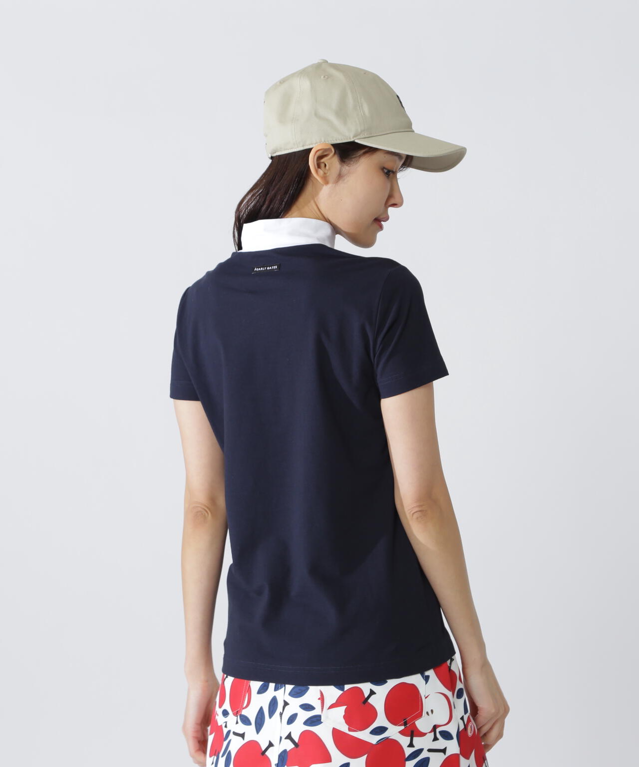 ベアカノコ半袖ハイネックカットソー