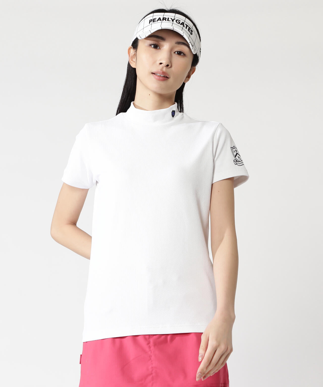 FDエコロジスタ150d×FD40/ベアジャガードUV半袖ハイネックカットソー