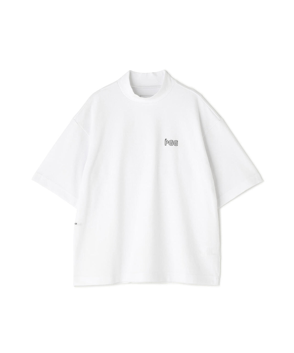 【PGG】【直営店舗&公式オンライン限定】パルパーエコWメッシュ半袖モックネックカットソー (LADIES)