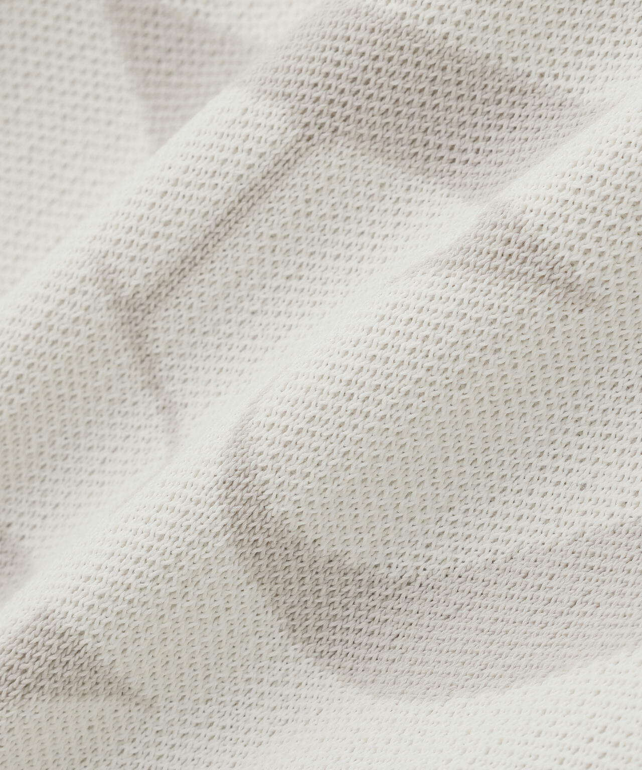 ダブルJQロゴ総柄クルーネックニットプルオーバー