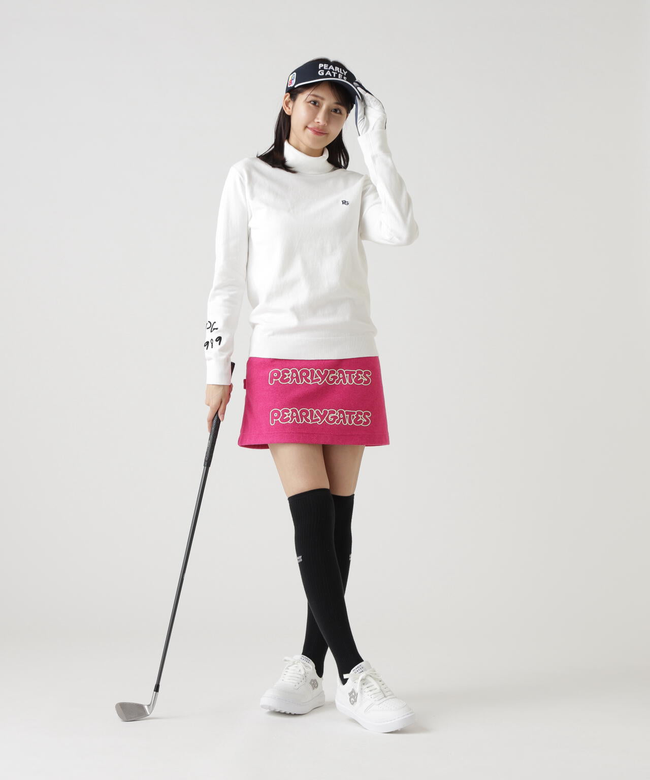 カシミヤタッチタートルネックニットプルオーバー