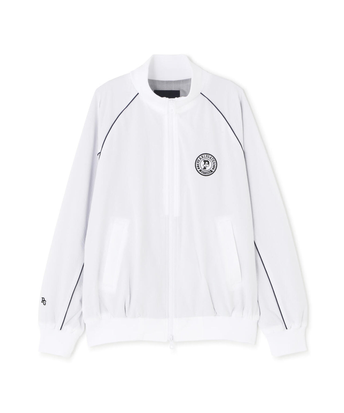 Peメカニカルストレッチ手裏剣ジャガードスタンドジップブルゾン (WOMENS)